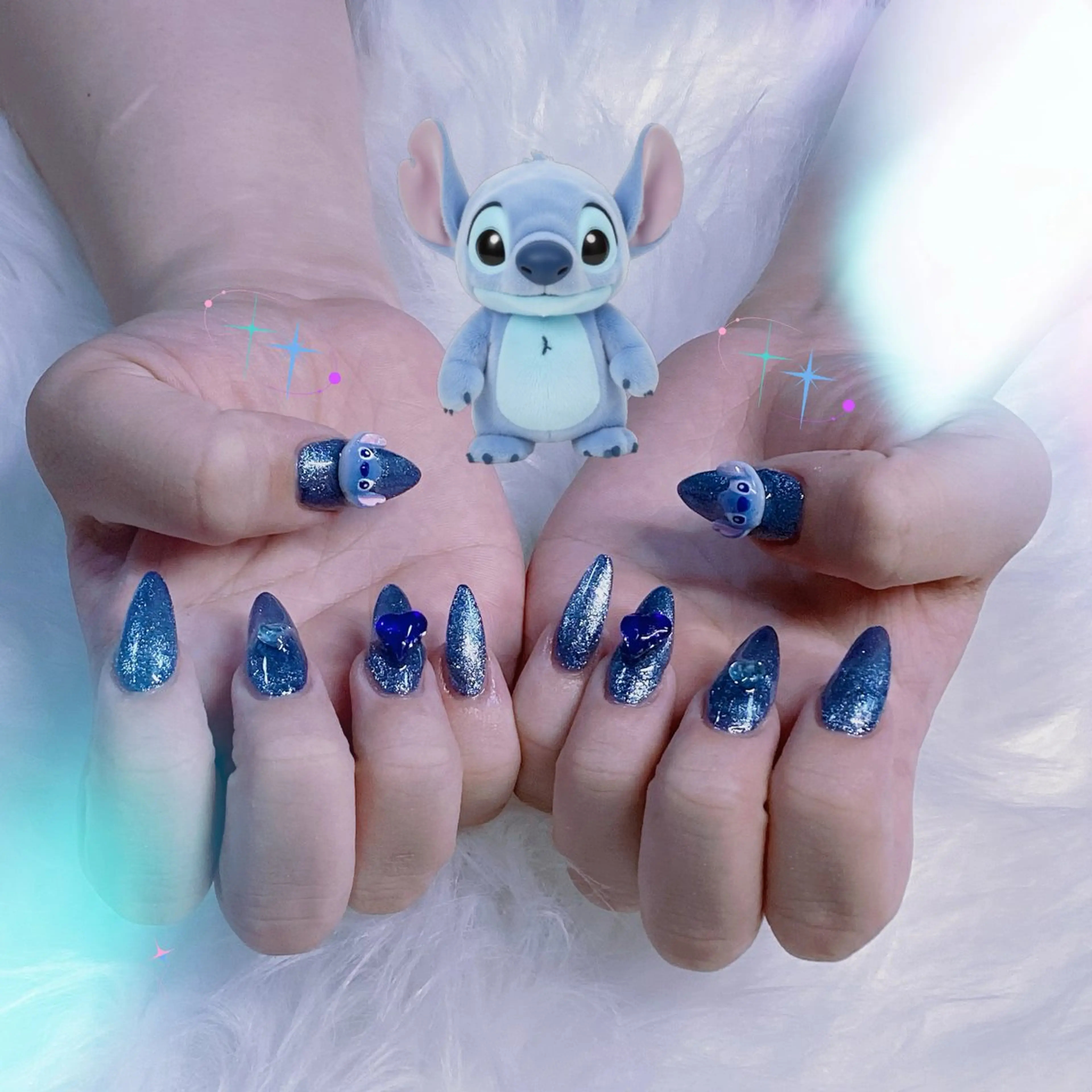 ネイル パーツ全部¥110 サロンミミのネイルデザイン