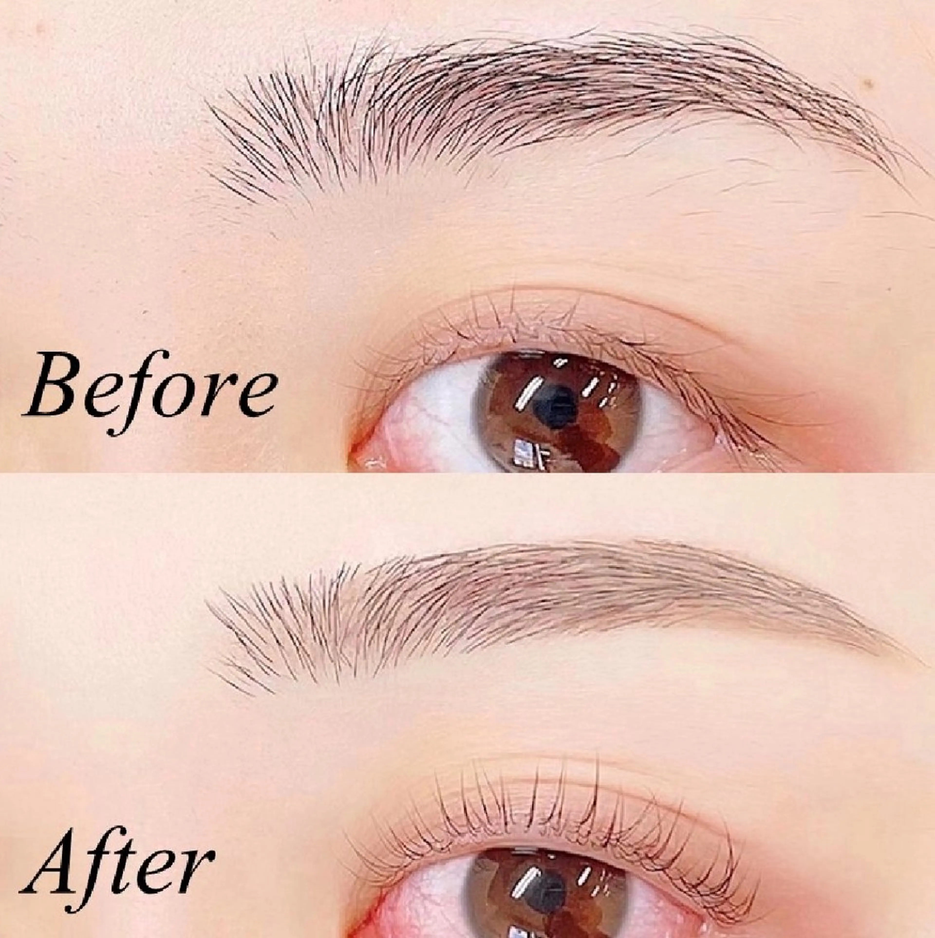 学割U24🎓《ナチュラル眉🌱》美眉アイブロウWAX＋間引き (メイク込)の写真