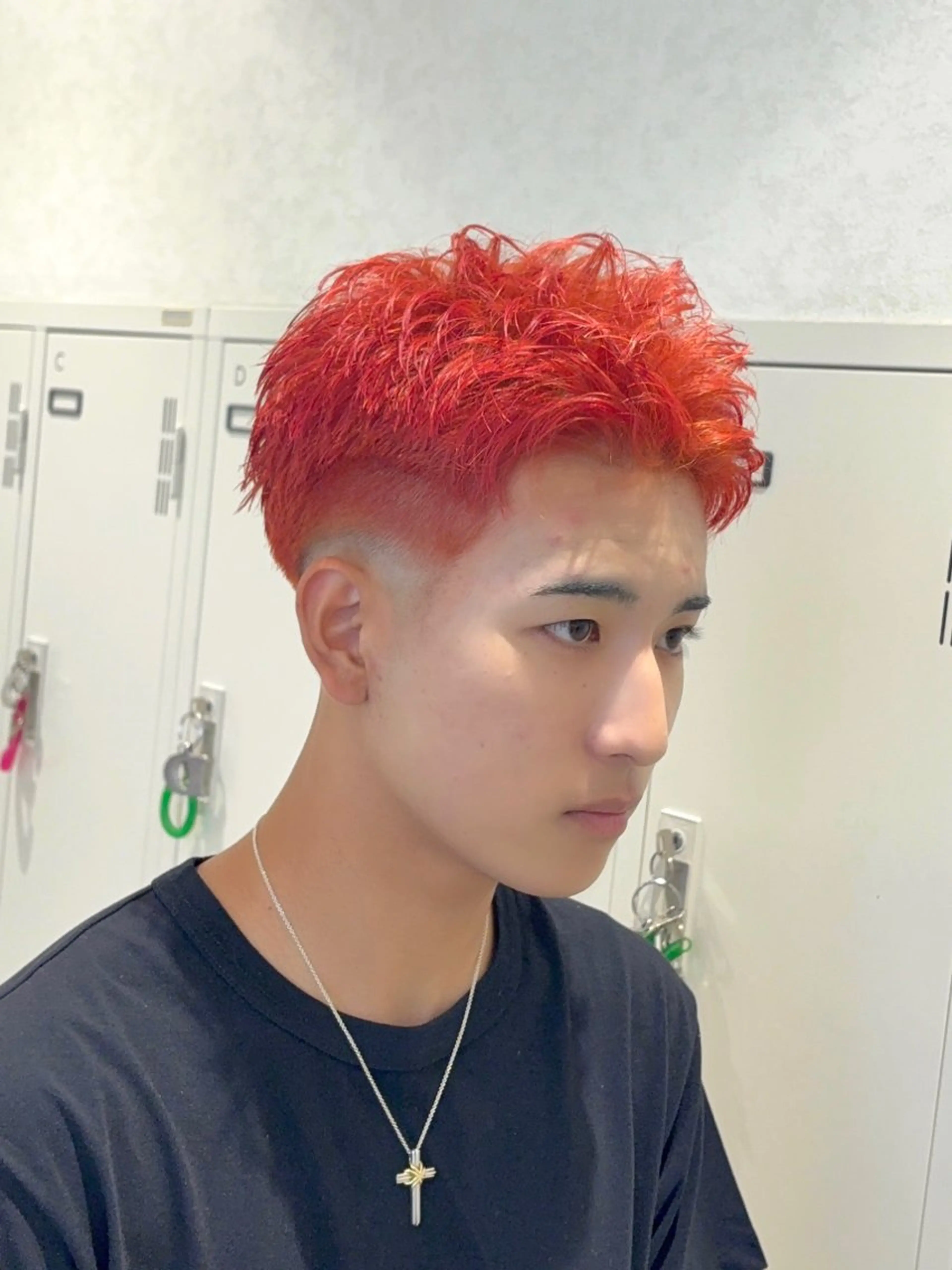 【メンズ限定👦🏻】 ブリーチありダブルカラー➕ケアトリートメントの写真