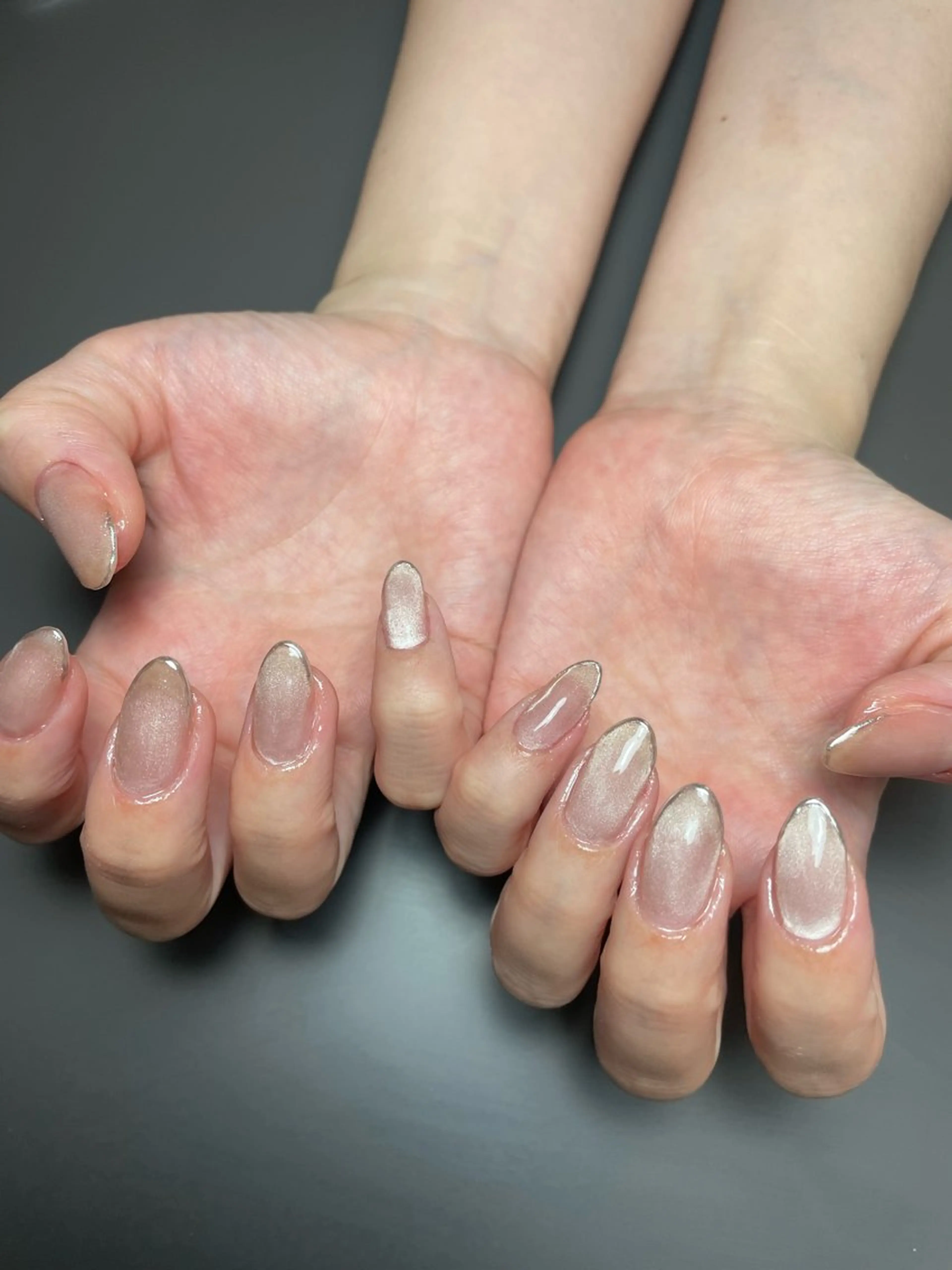 ネイル シンプルネイル 永田 岬のネイルデザイン