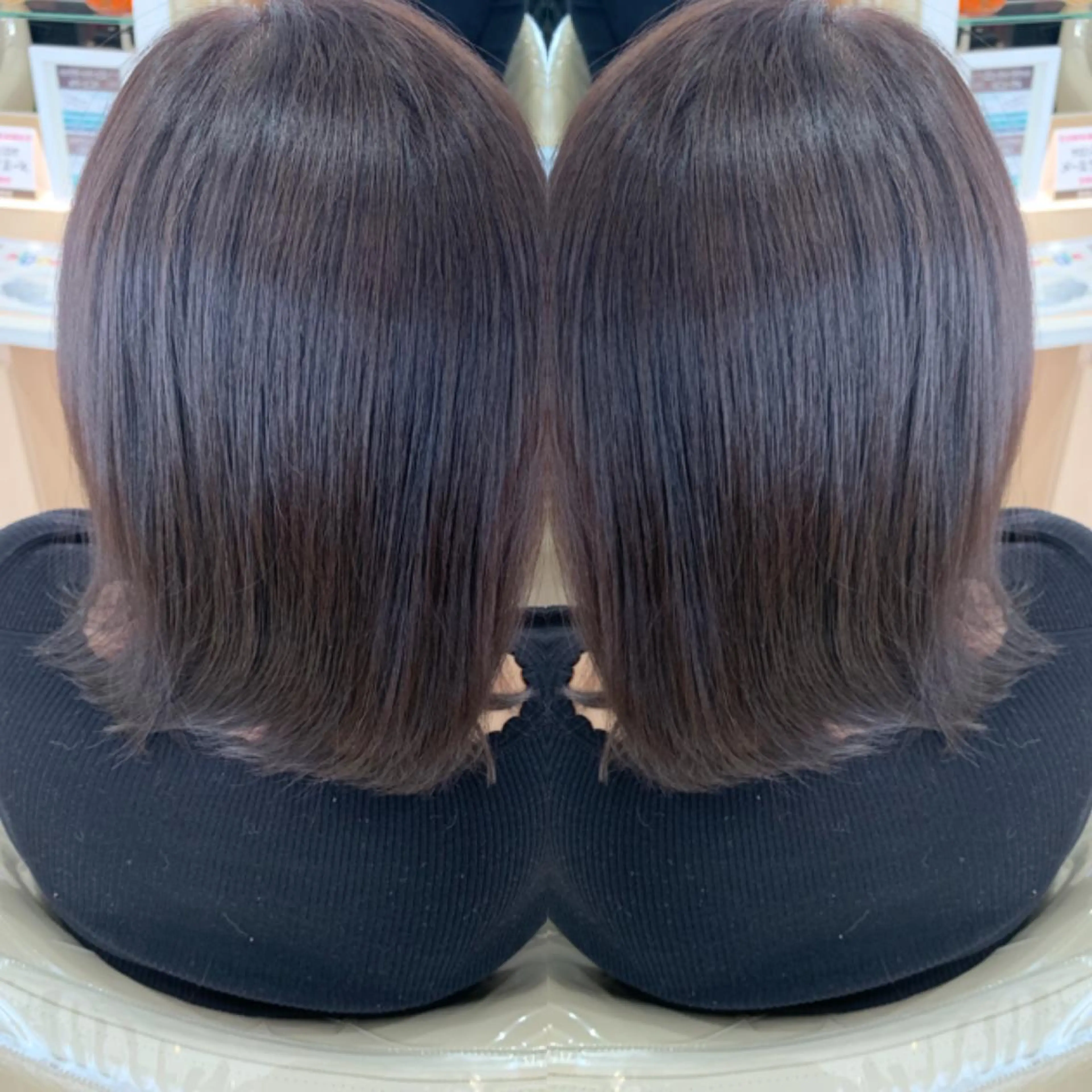 ミディアム カラー 🩵波巻き／ツイスパ HARU💎のヘアスタイル