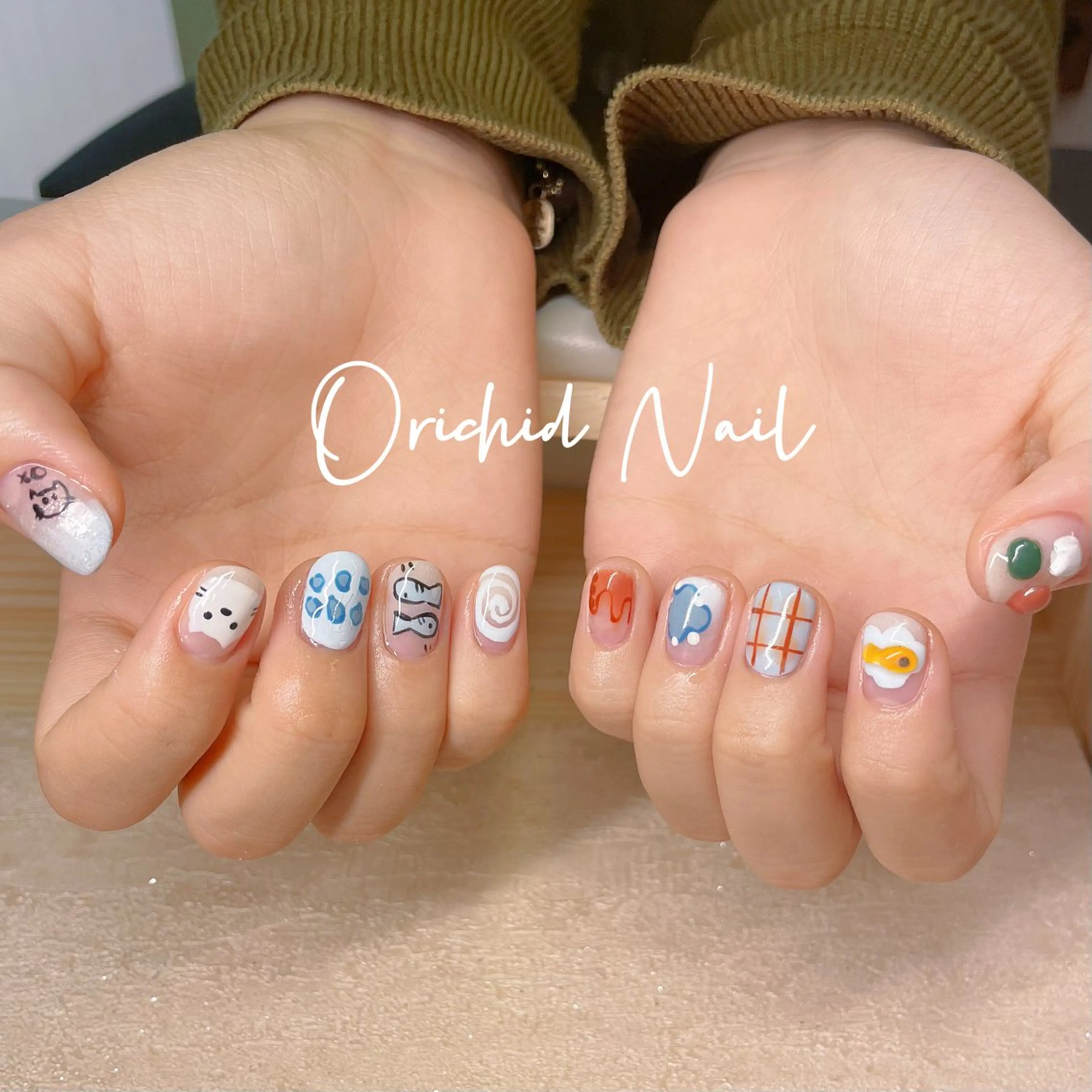 ネイル ハンドネイル Orchid Nailのネイルデザイン