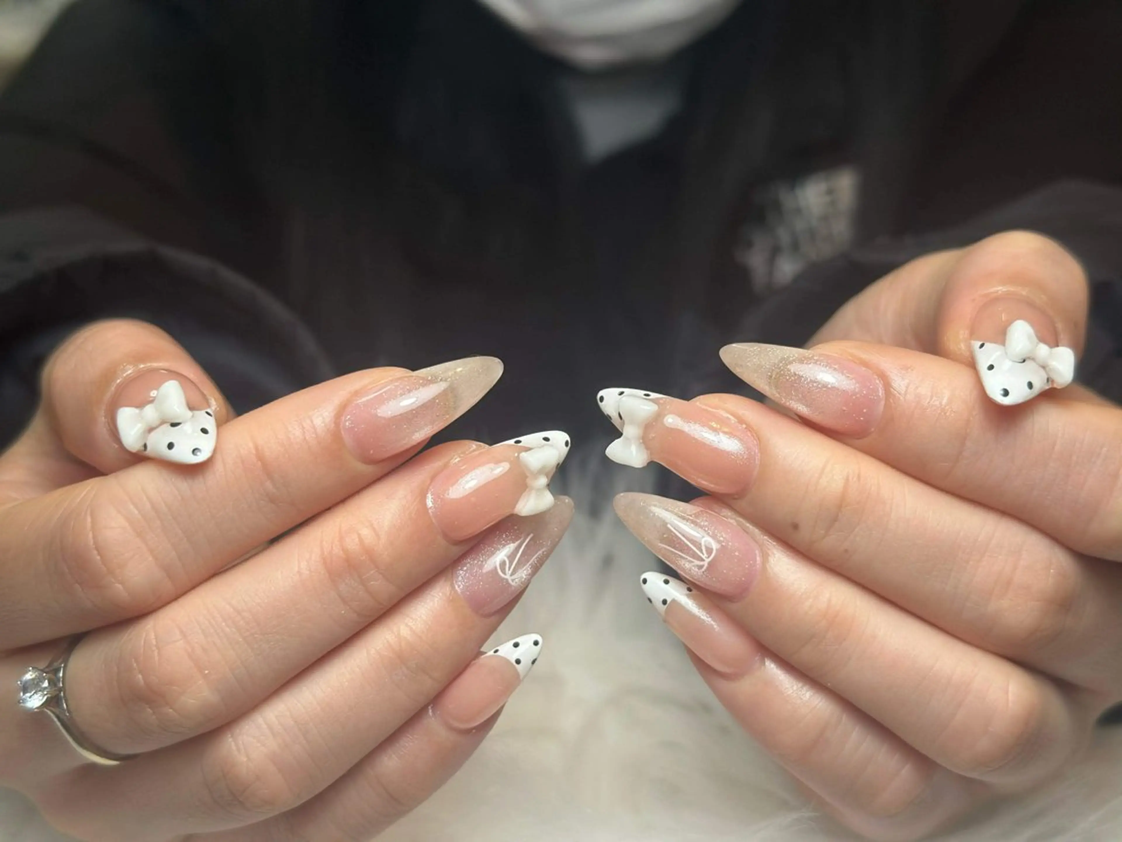 ネイル アートネイル ジェルネイル ニュアンスネイル シンプルネイル ハンドネイル Nie Nail Shinokuboのネイルデザイン