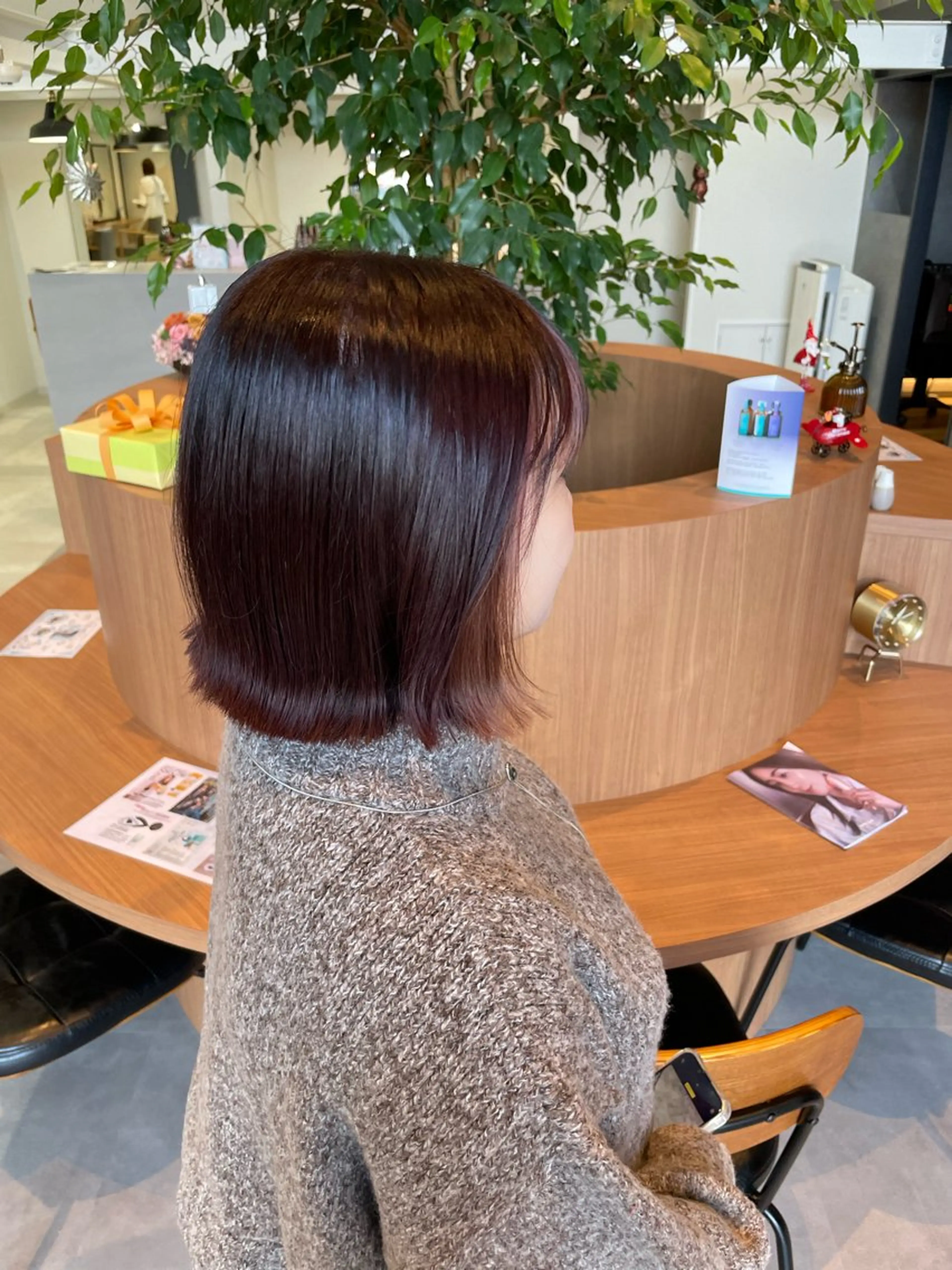 ショート カラー ボブ カット ヘアカラー ayaka |トレンドヘアのヘアスタイル