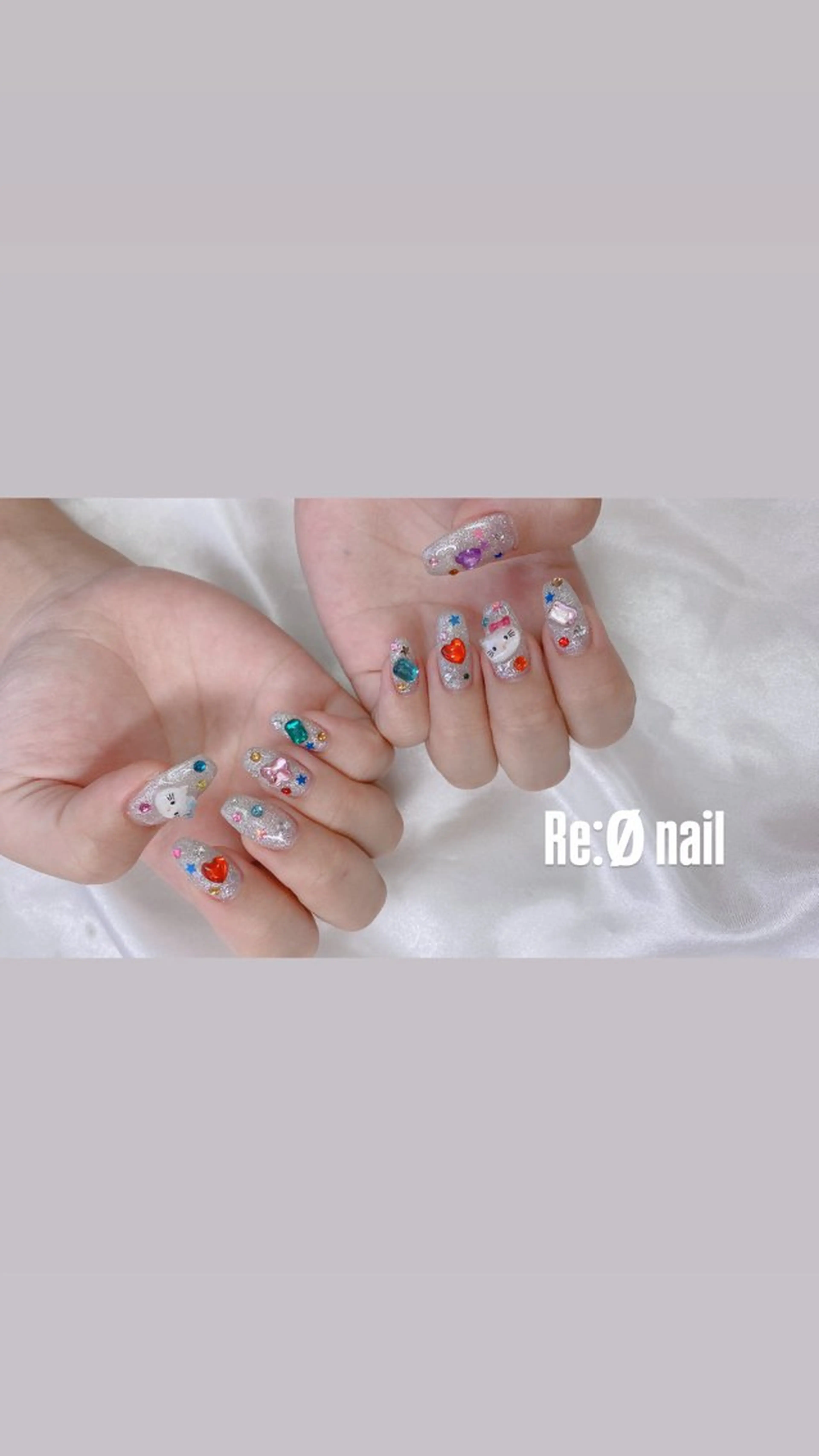 ネイル ハンドネイル Re:Ø nail 🩵TSUJIのネイルデザイン