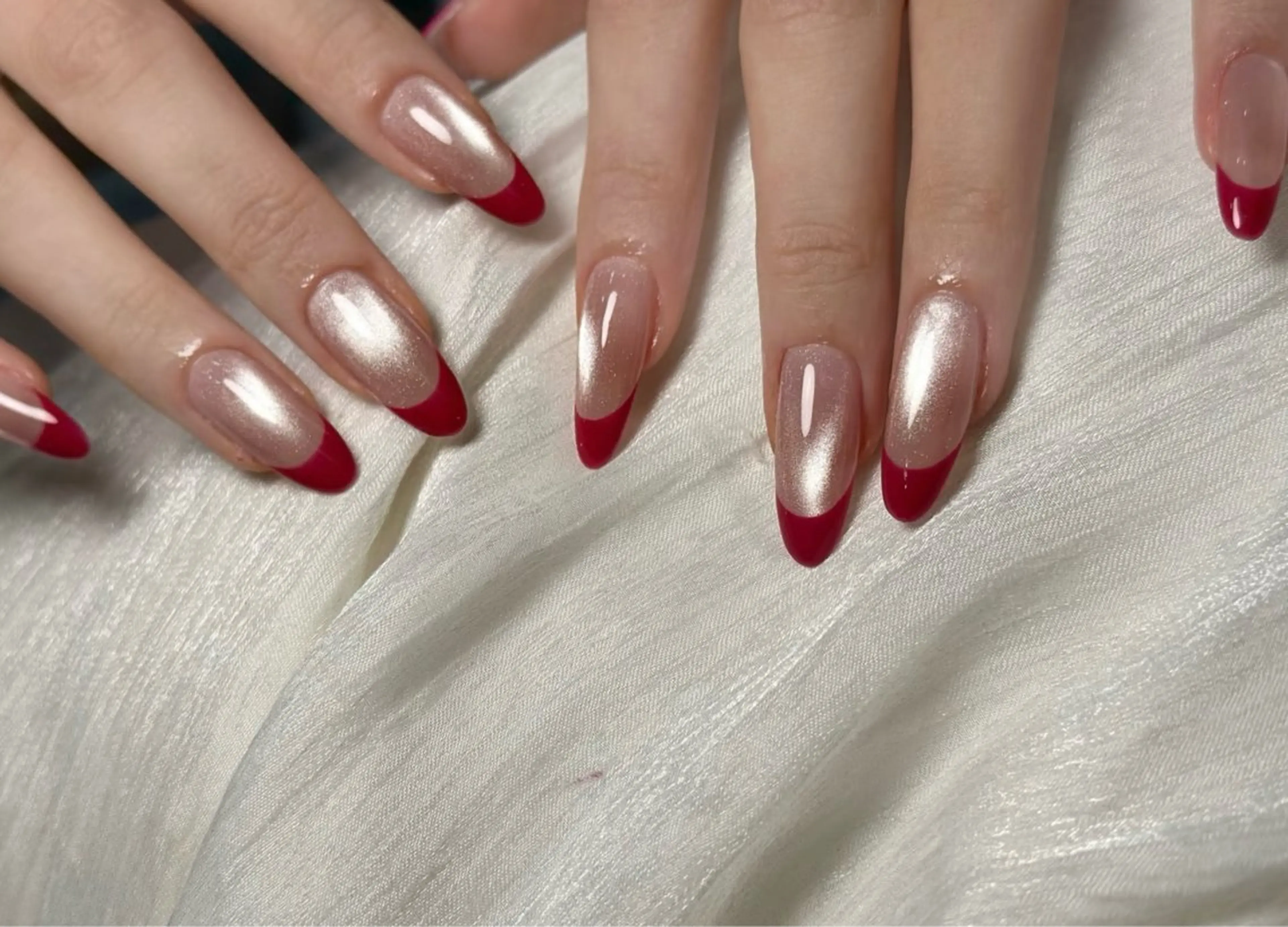 ネイル ハンドネイル ハンドケア Kaka_ パラジェル、長さだしのネイルデザイン