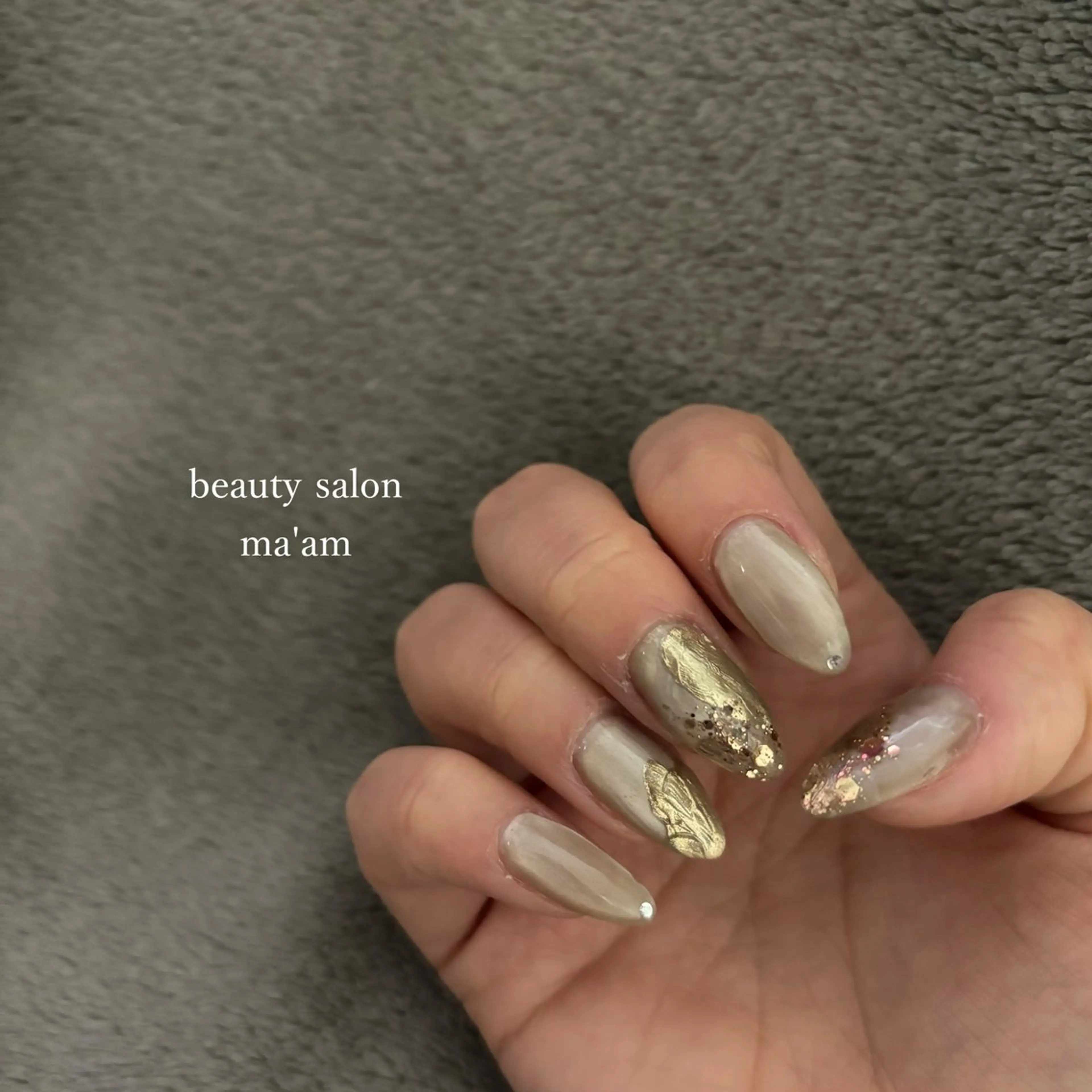 ネイル ハンドネイル beauty salon ma'am所属・chihiro 小路ネイルのネイルデザイン