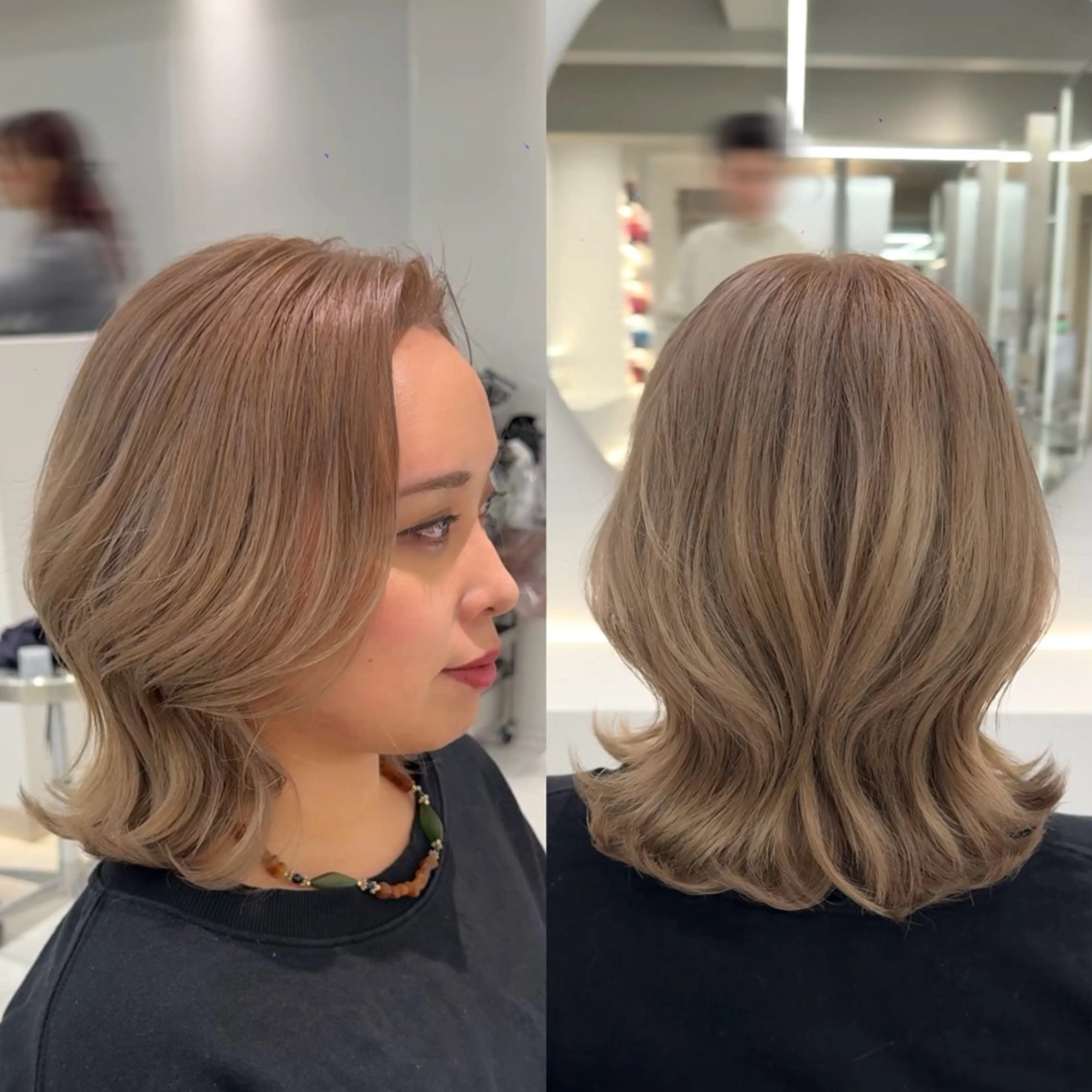 ミディアム メンズスタイル 🇰🇷パーマのヘアスタイル