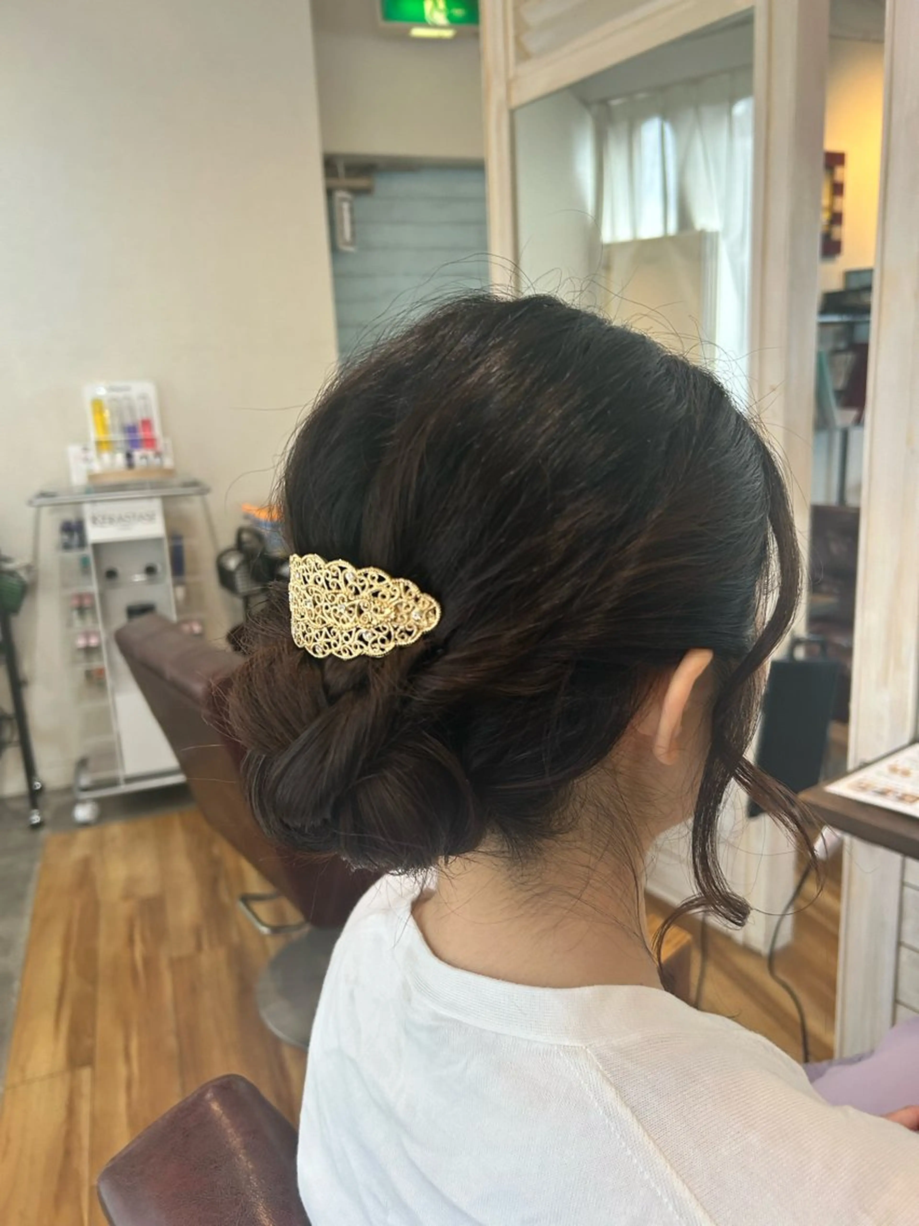 ミディアム ヘアアレンジ PARU HAIR SALON所属・似合わせ特化美容師 ✂︎PINAのヘアスタイル