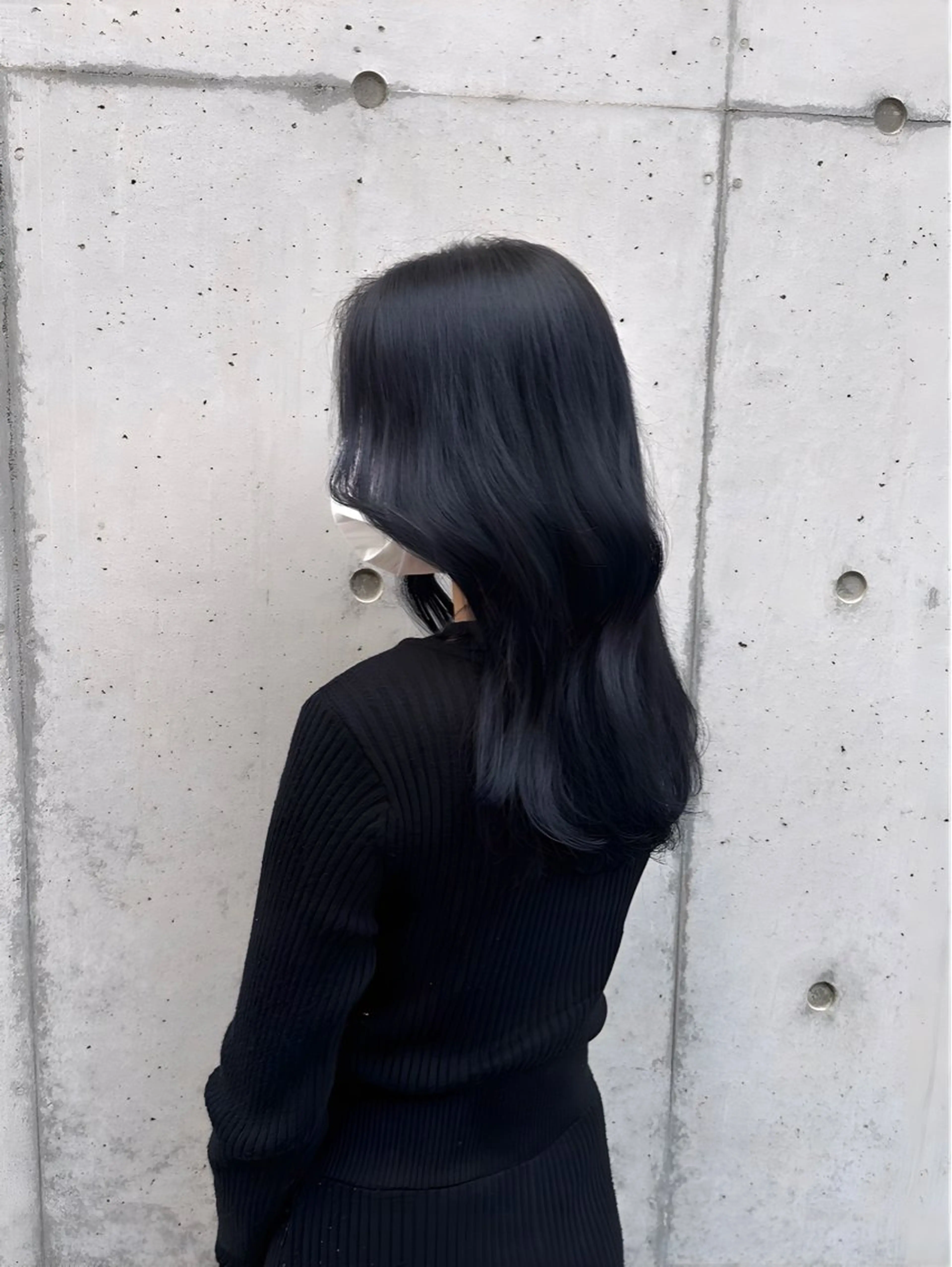 ロング カラー 韓国レイヤーカット要 暗透カラー📓吉祥寺のヘアスタイル