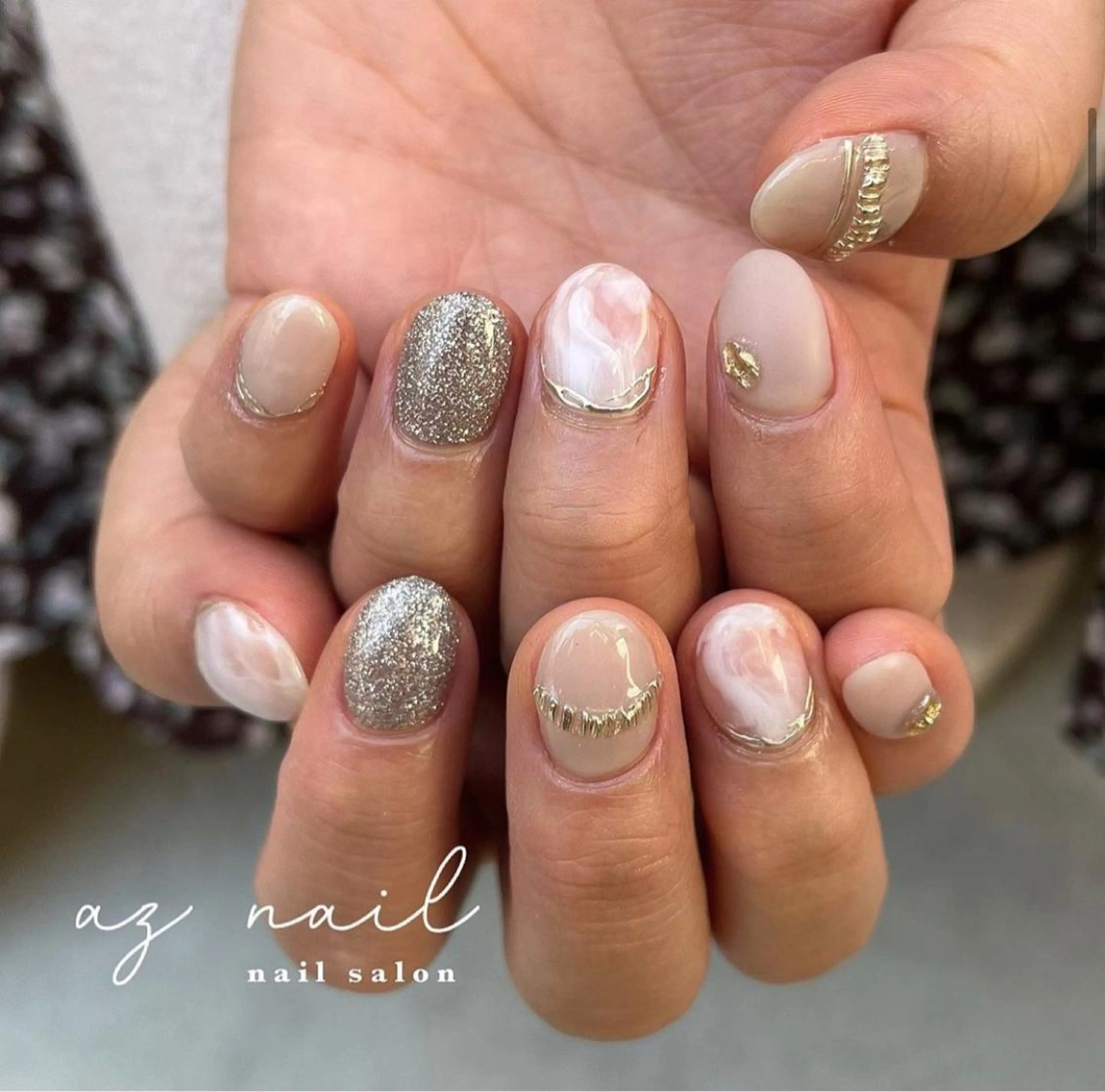 ネイル 井上 梓のネイルデザイン