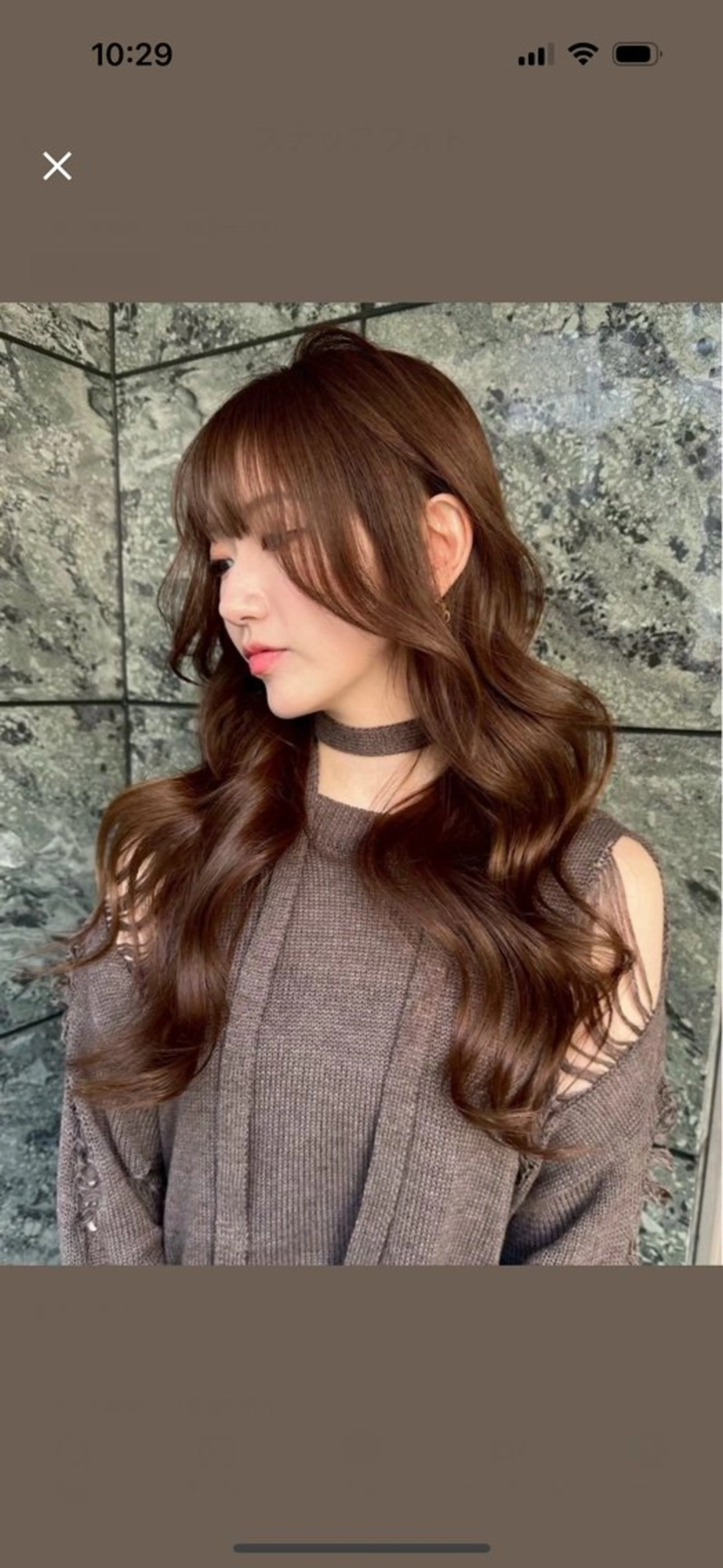 ロング ヘアカラー 🎀 うる艶透明感 カラー / 錦糸町のヘアスタイル