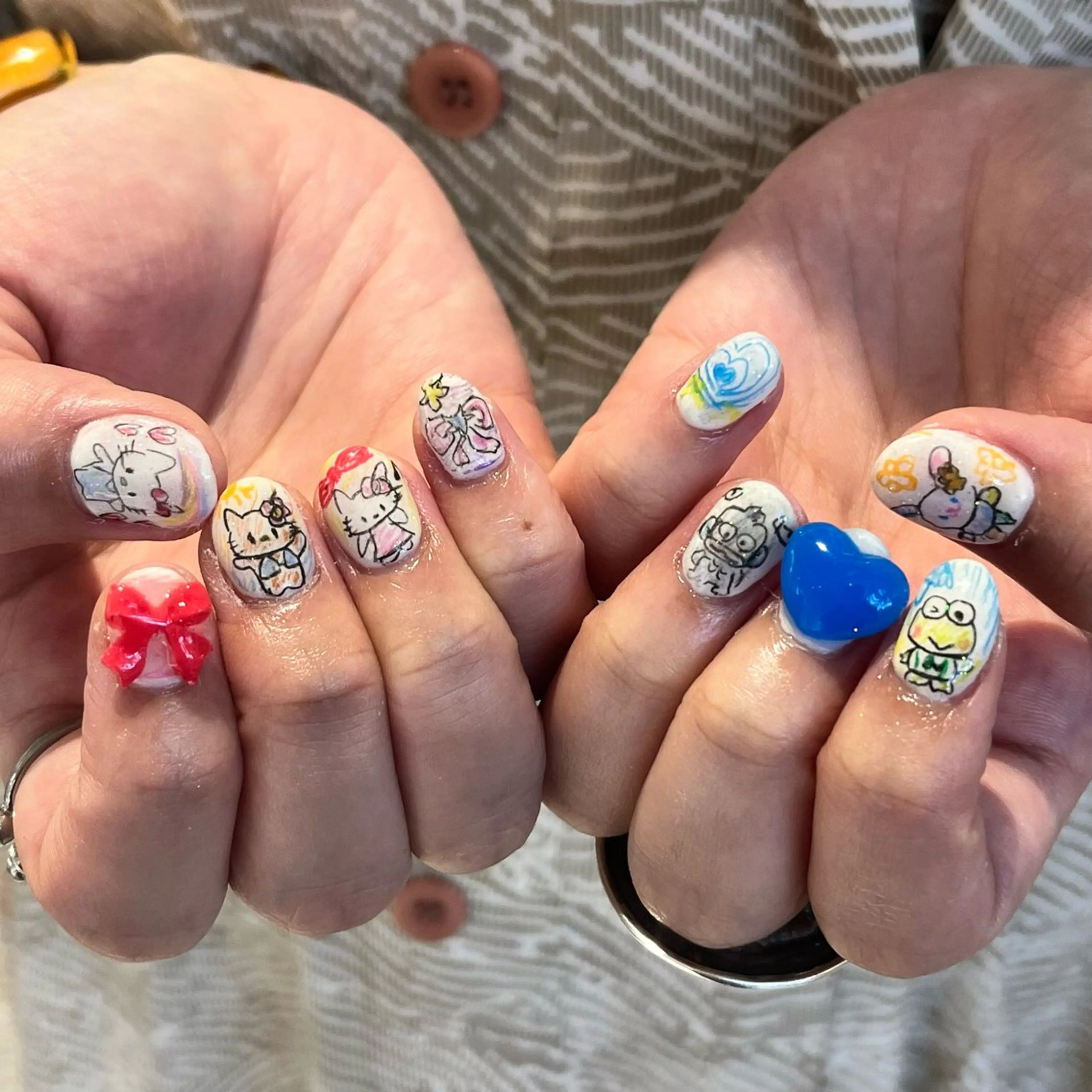 ネイル メンズパーマ/ メッシュ📍ﾕﾘのヘアスタイル