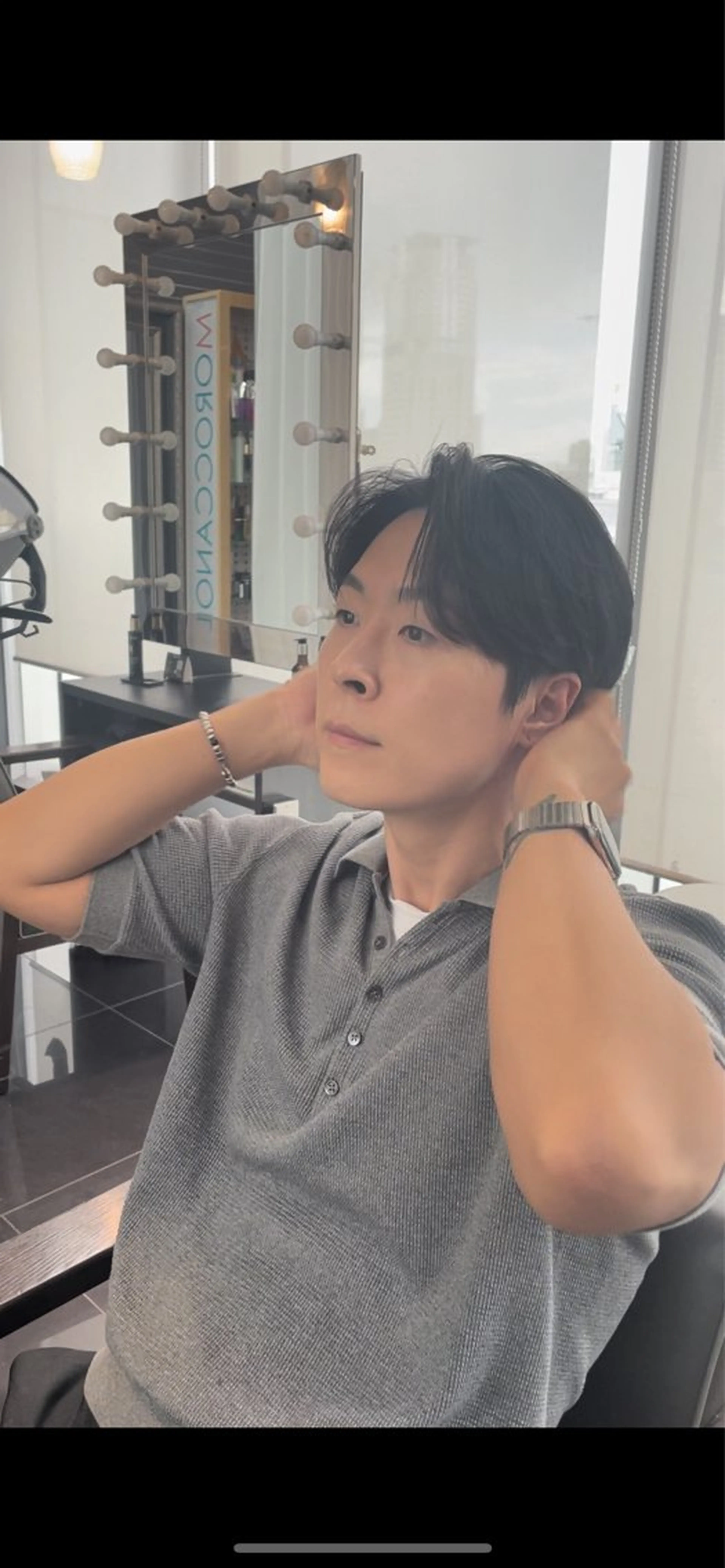 メンズ ONDO所属・森 はるかのヘアスタイル