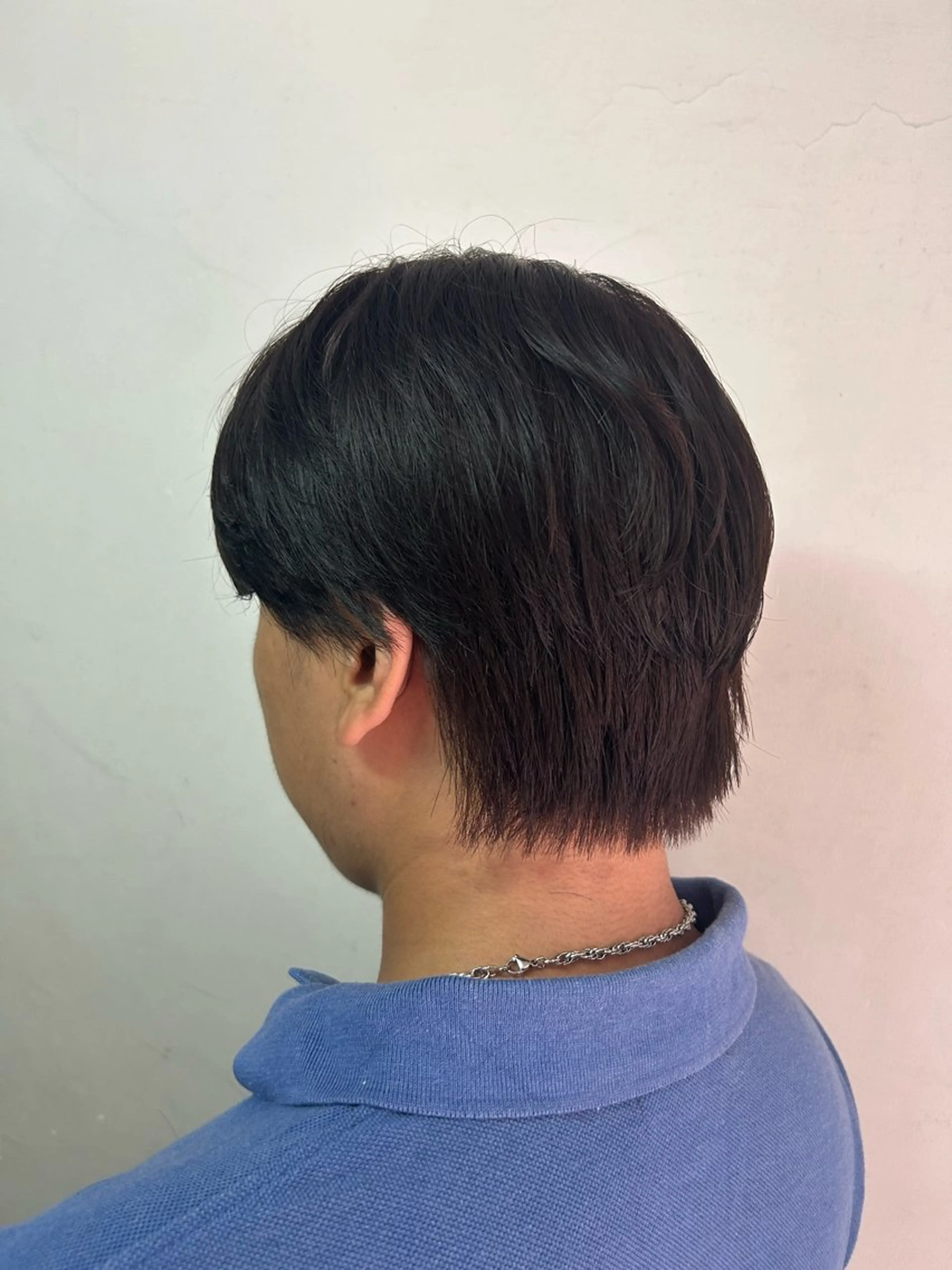 ショート ヘアカラー 志賀 菜妃のヘアスタイル