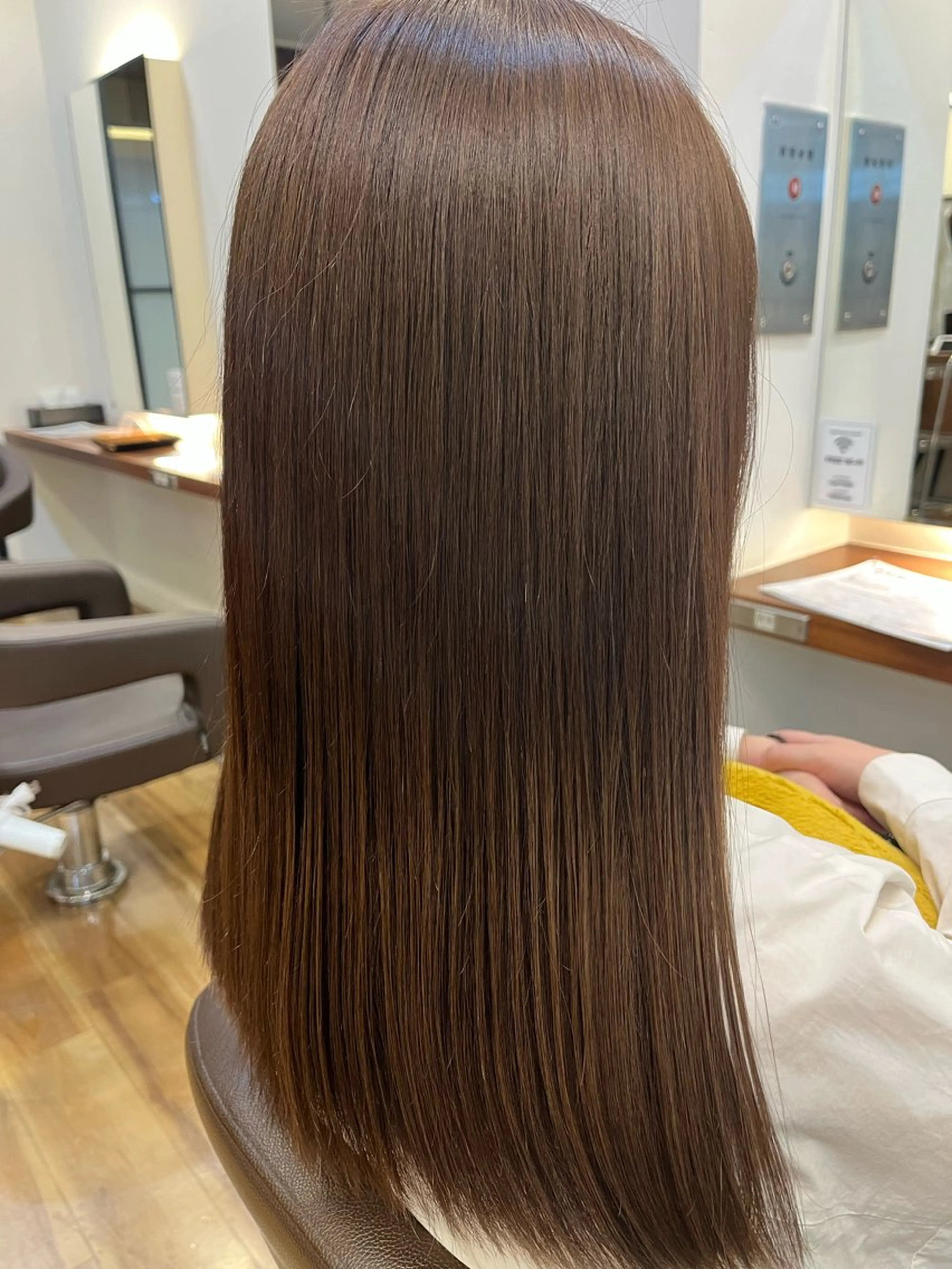 ロング 縮毛矯正 縮毛矯正 すばる/縮毛矯正 /似合わせカラーのヘアスタイル