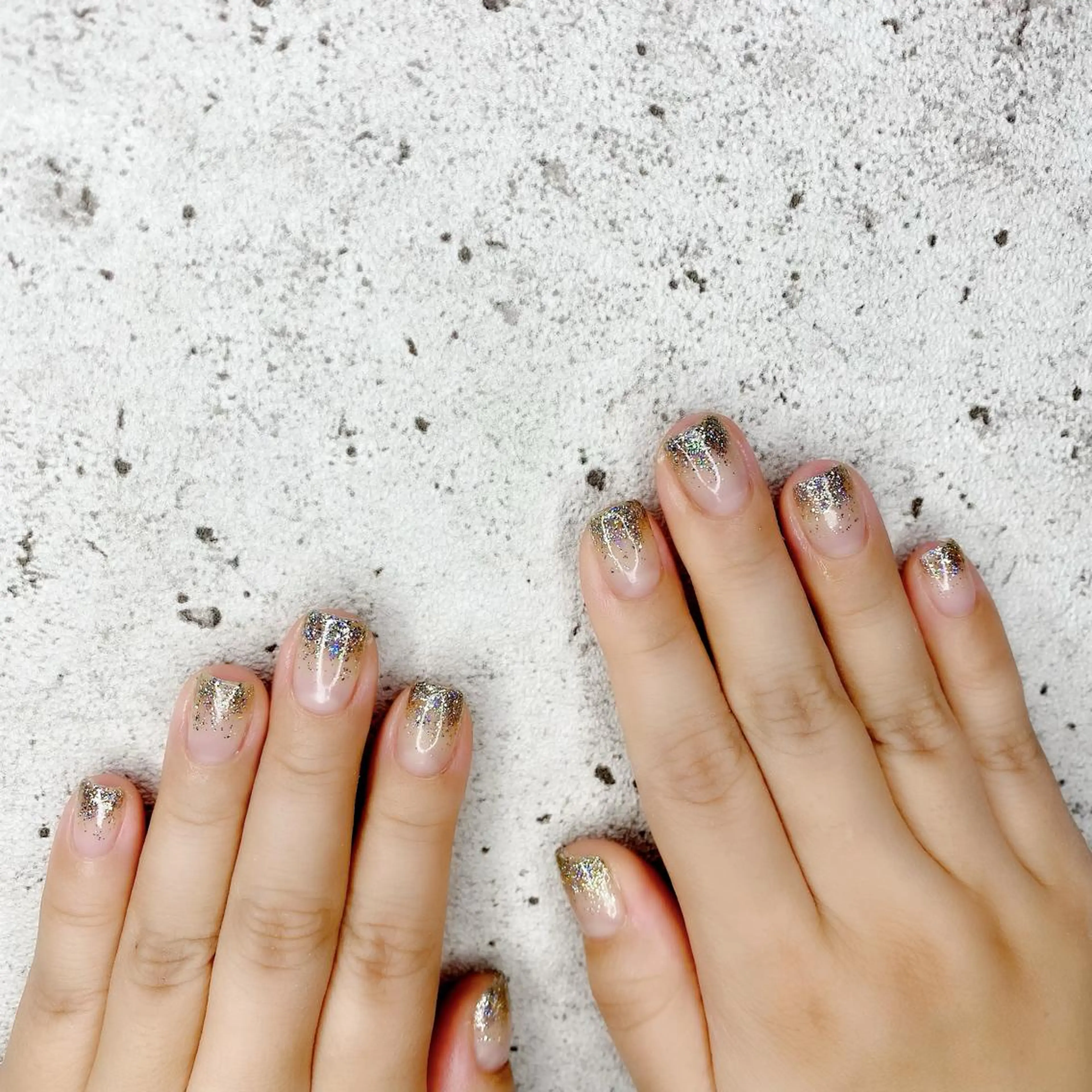 ショート カラー パーマ ヘアアレンジ メンズ キッズ ネイル マツエク・マツパ グラデーションカラー ジェルネイル グラデーション キラキラネイル 夏ネイル Salon Ｋのネイルデザイン