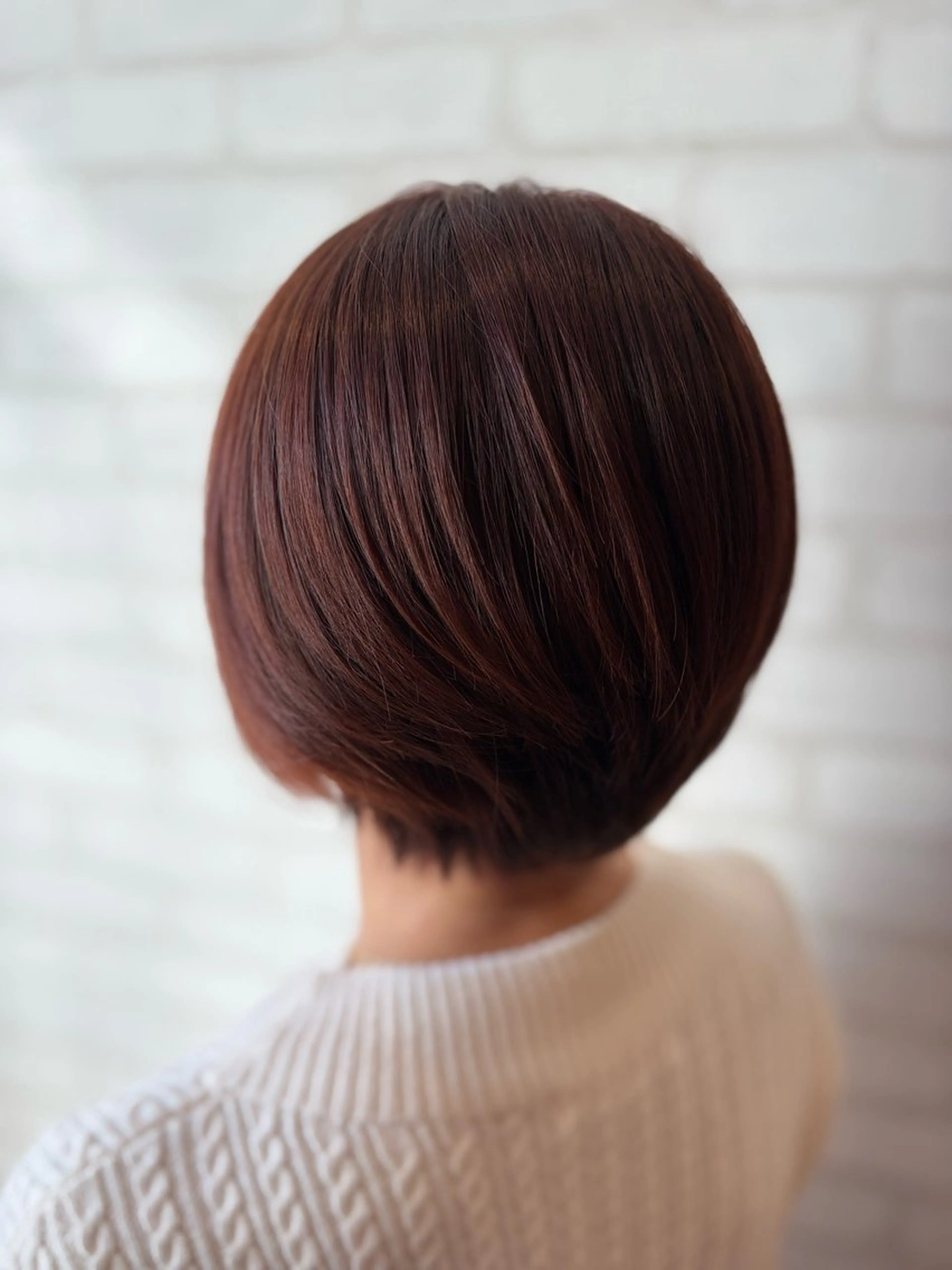 ショート 丸みショート ショートヘア カット oasis川越店所属・秋葉 万柚子のヘアスタイル