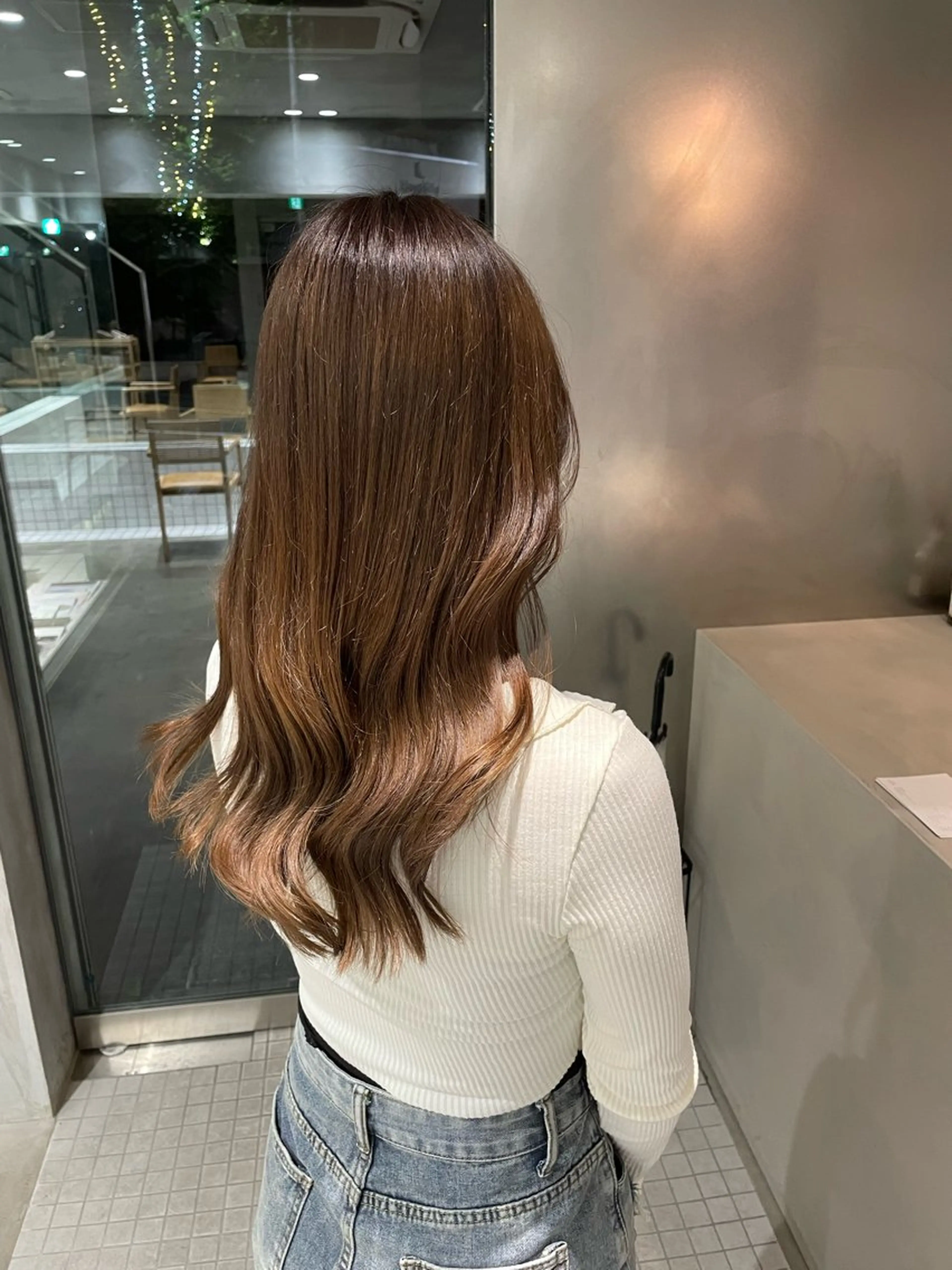 ロング カラー 頼金 愛海のヘアスタイル