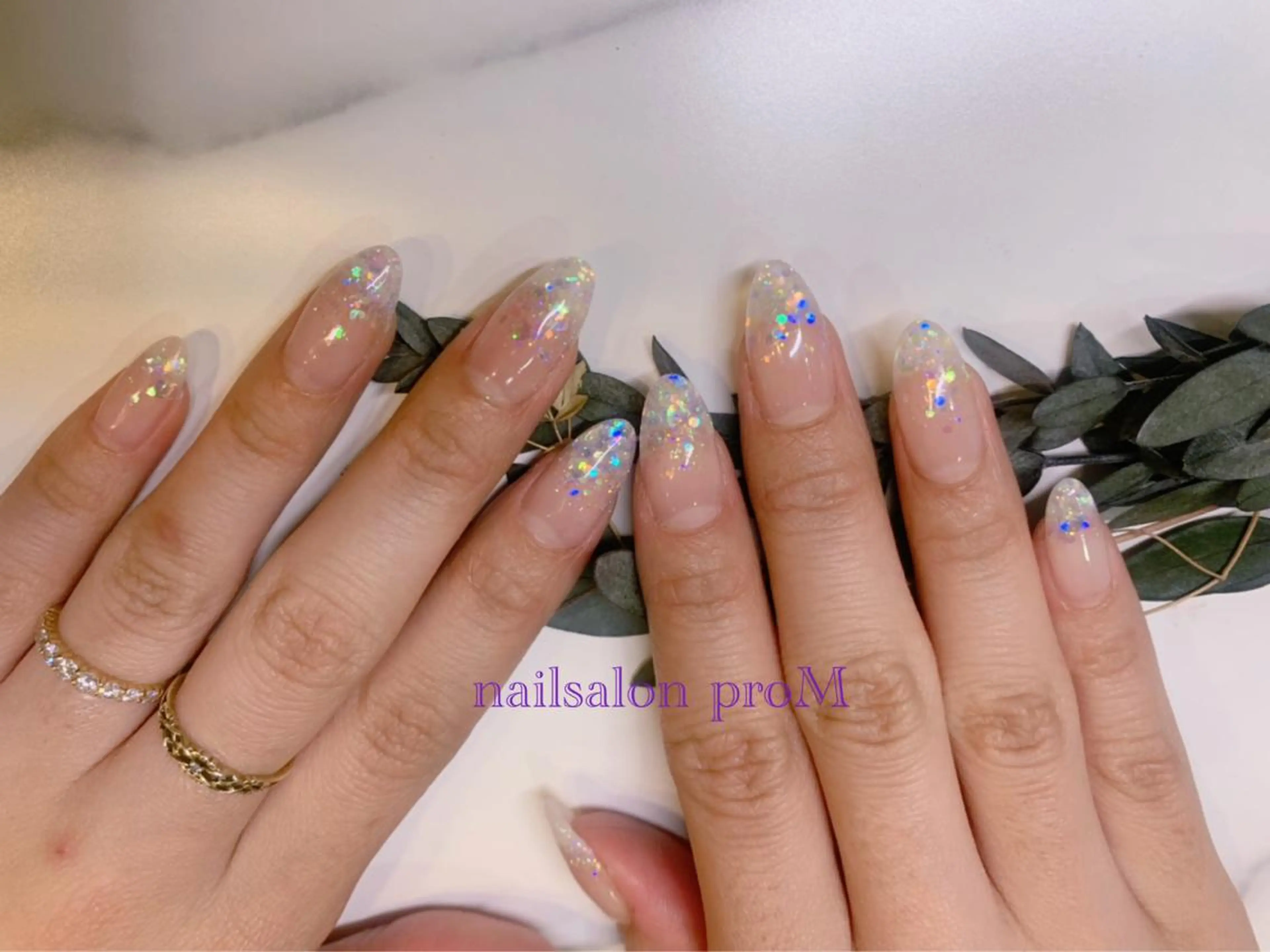 ネイル グラデーション スカルプネイル *･*MIMnail *･゜ﾟ･*:･*のネイルデザイン