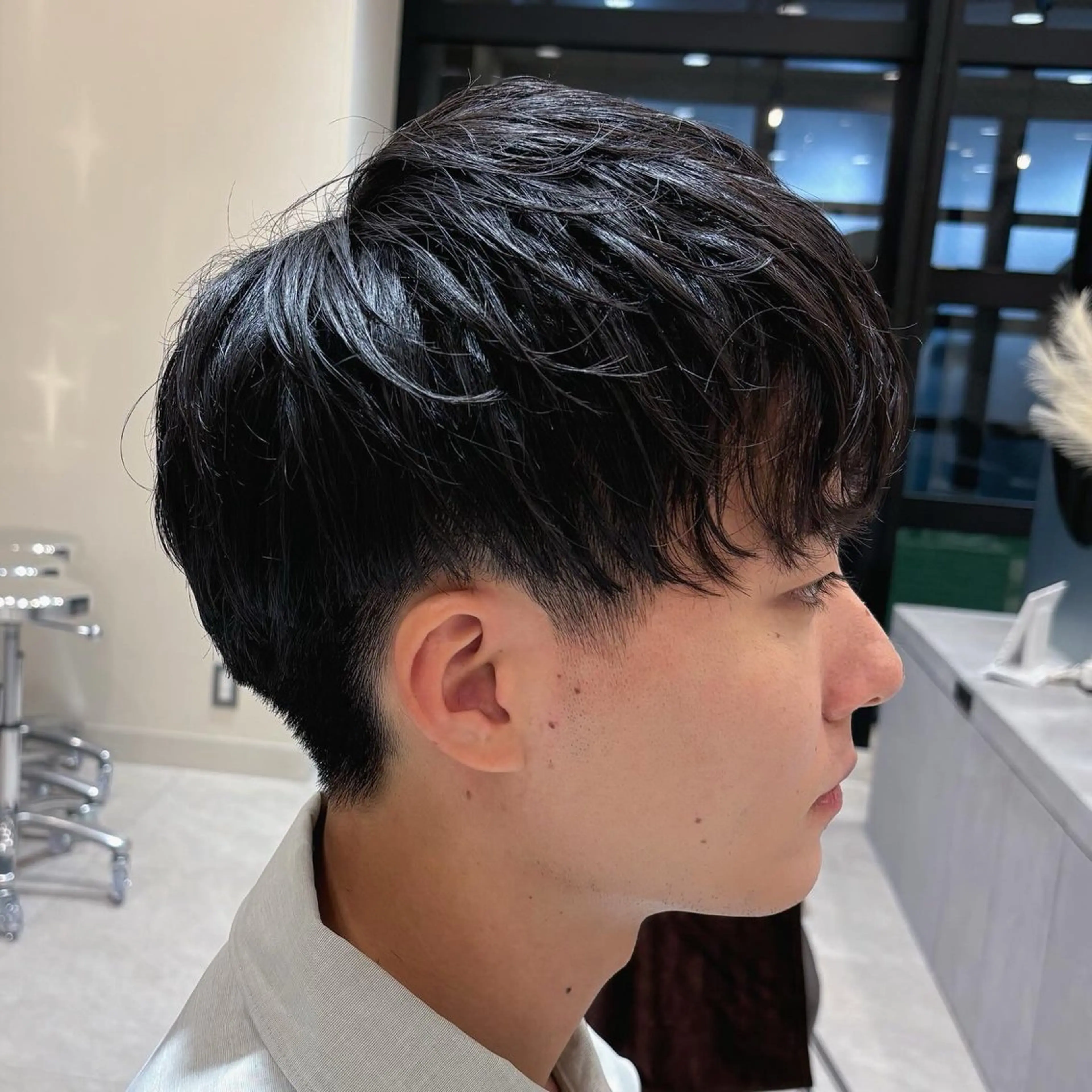 メンズ マッシュ 刈り上げ カット 伊藤 未来のヘアスタイル