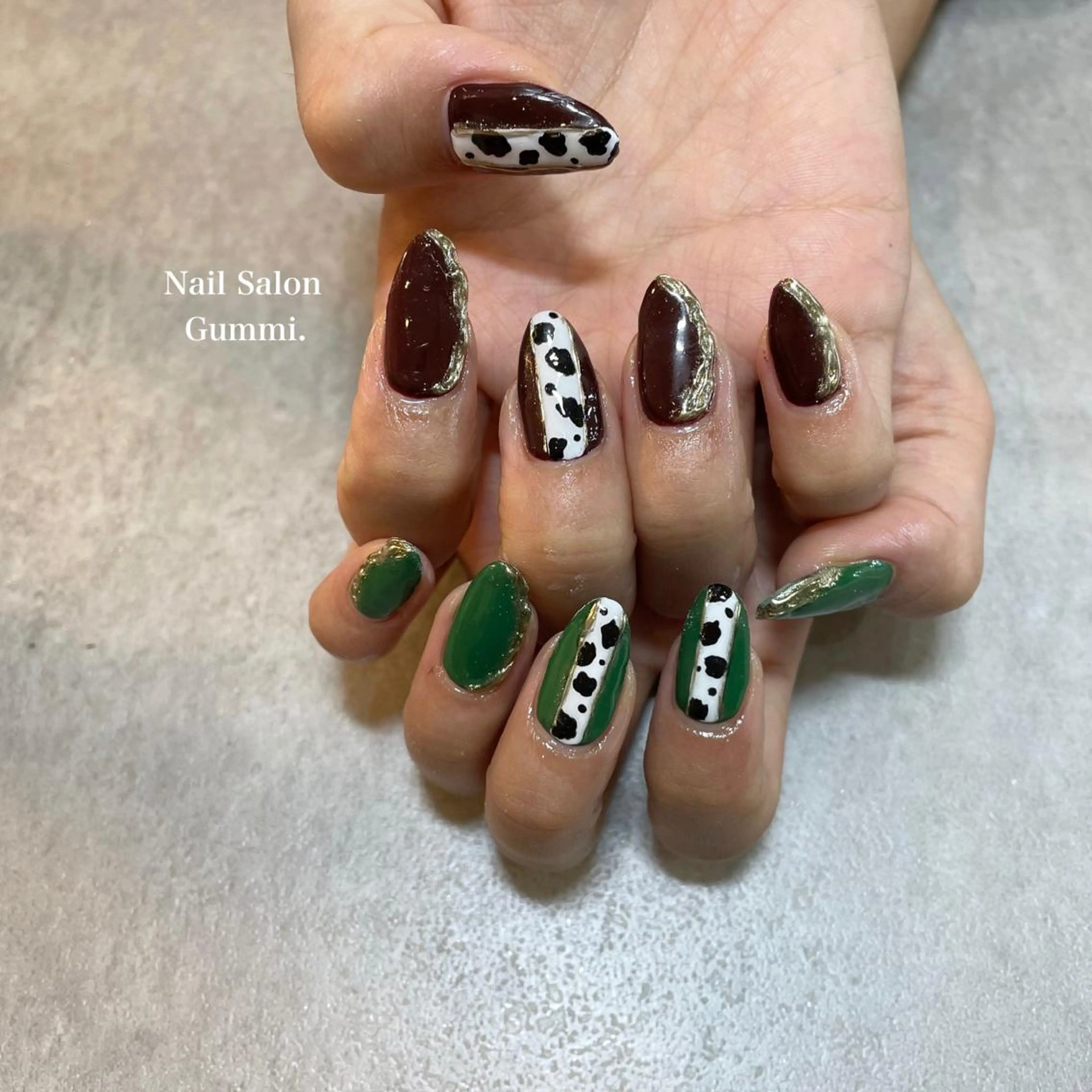 ネイル アニマル柄 Nail Salon Gummi.のネイルデザイン