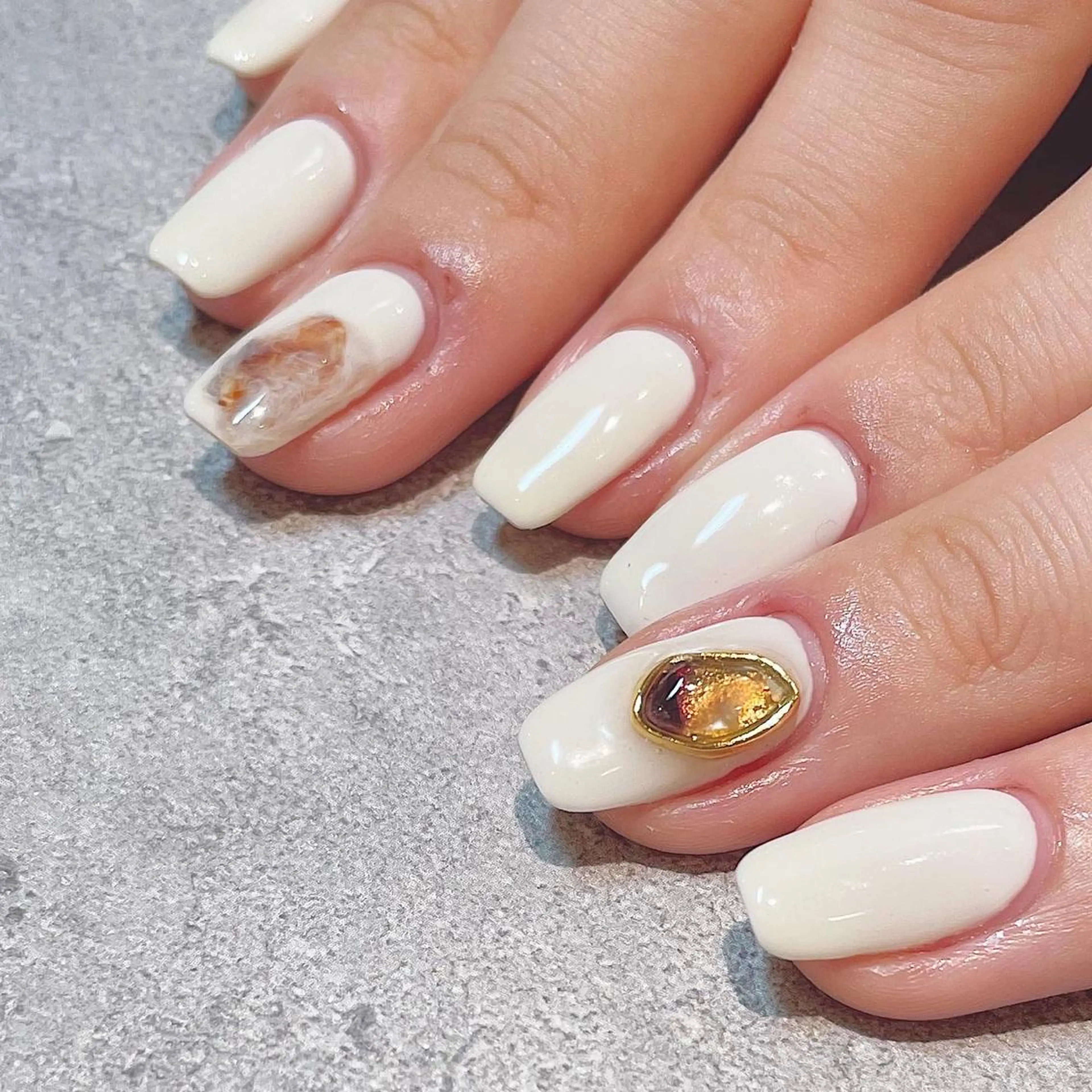 ネイル ハンドネイル LUKE所属・もとまつ さちこのネイルデザイン