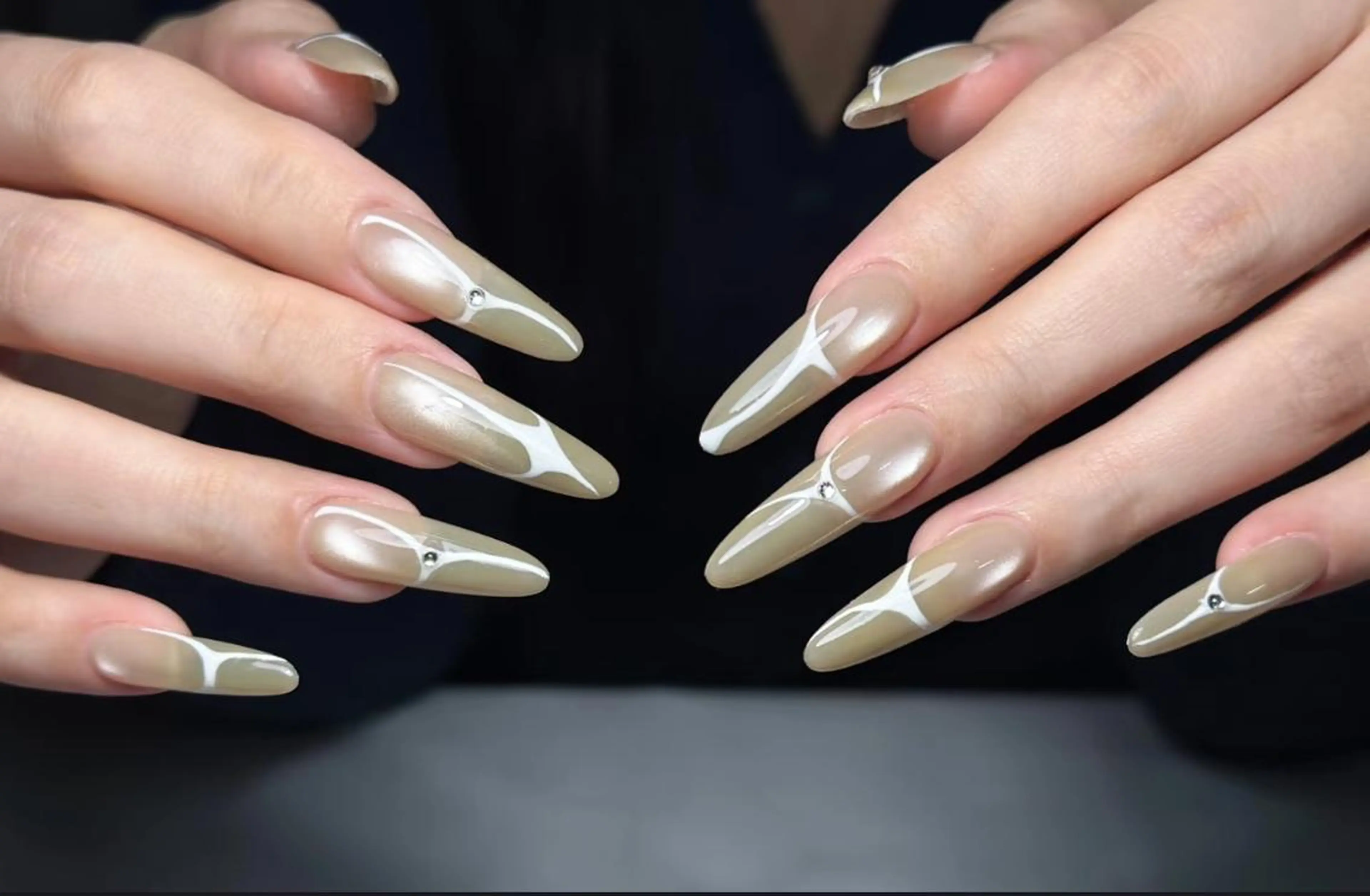 ネイル ハンドネイル By moonネイル 🌷ワンホン/韓国風のネイルデザイン