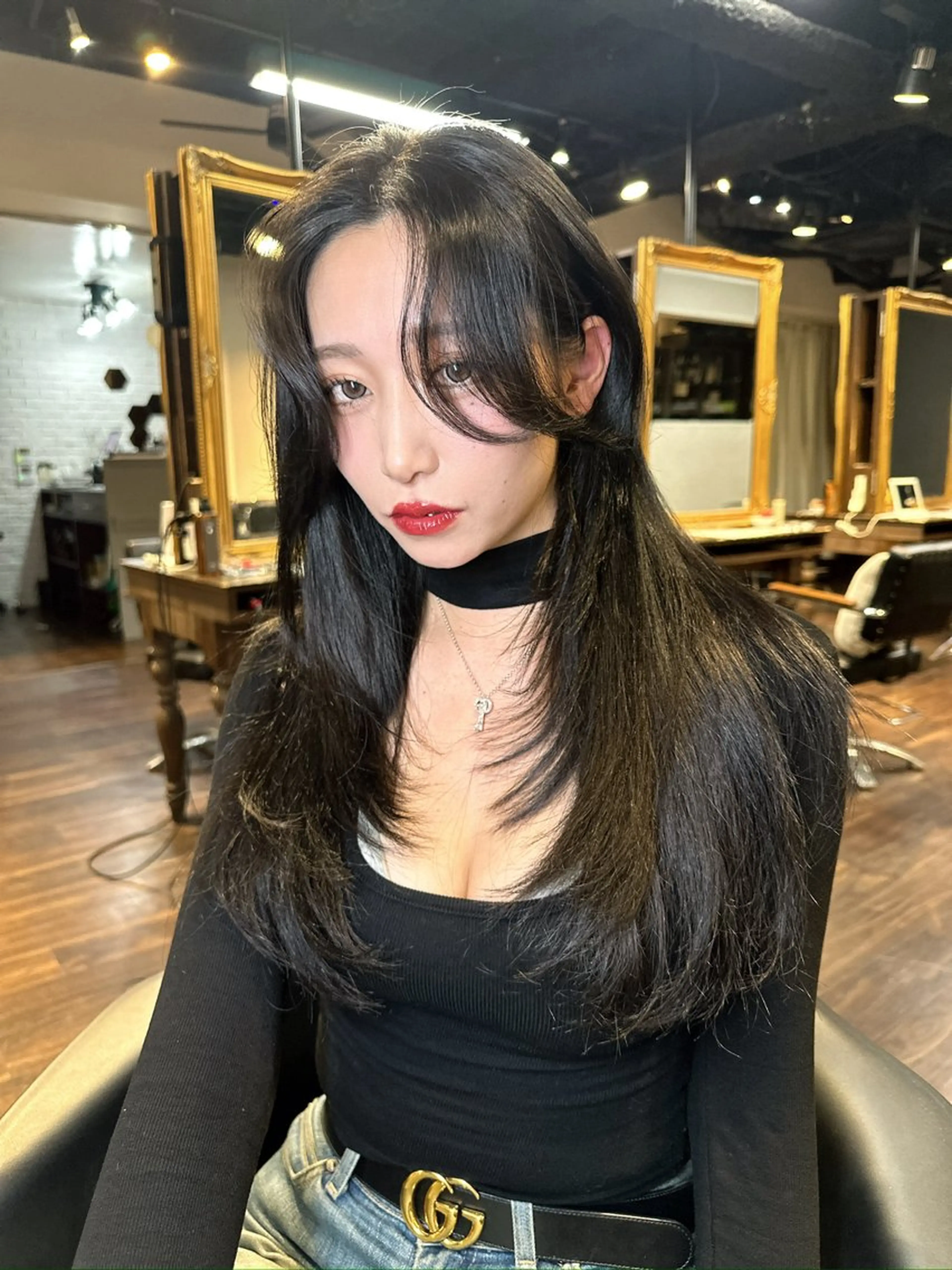 ロング カラー ワンホンヘア ケラチン/Kaitoのヘアスタイル