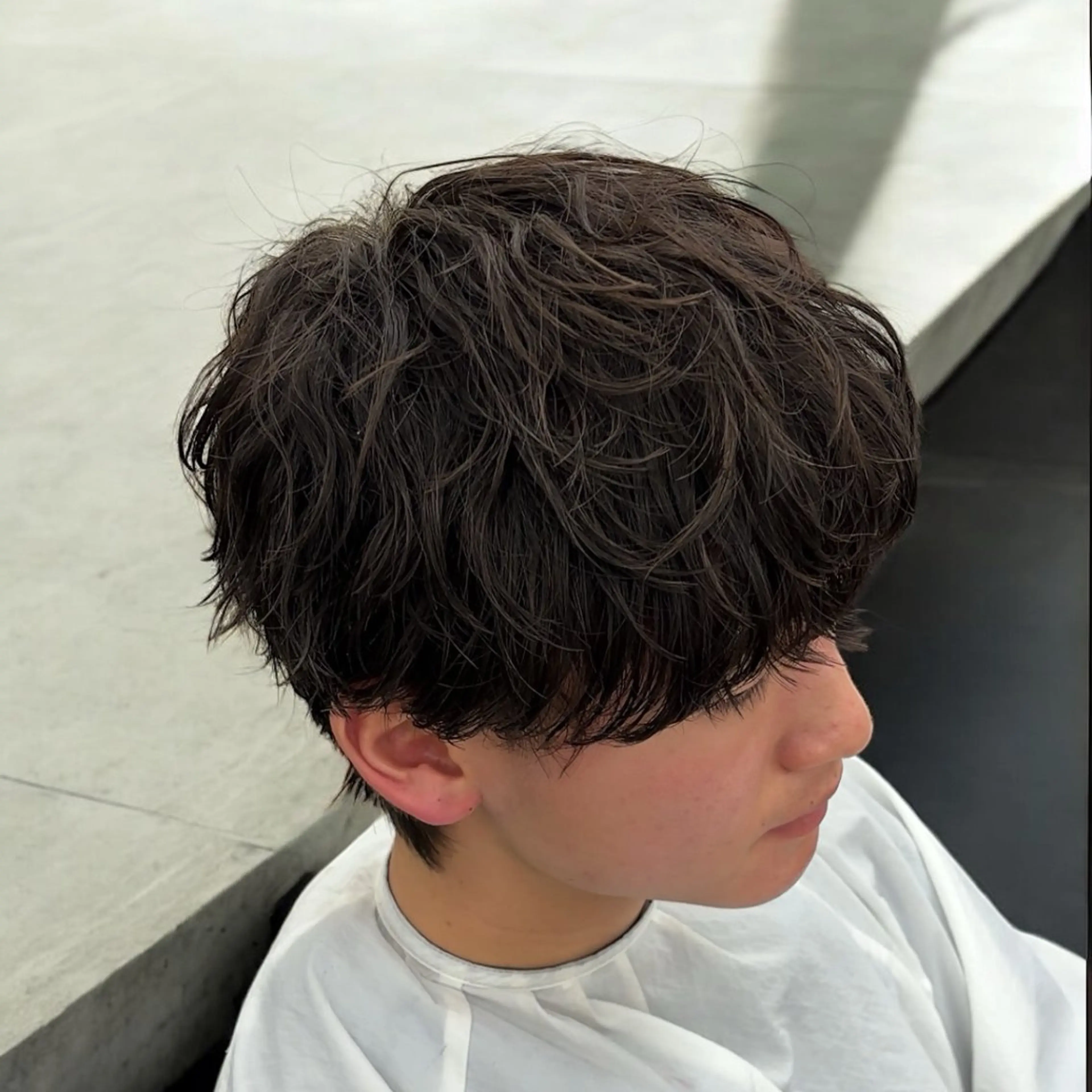 【メンズ限定】メンズカット+シャドウパーマの写真