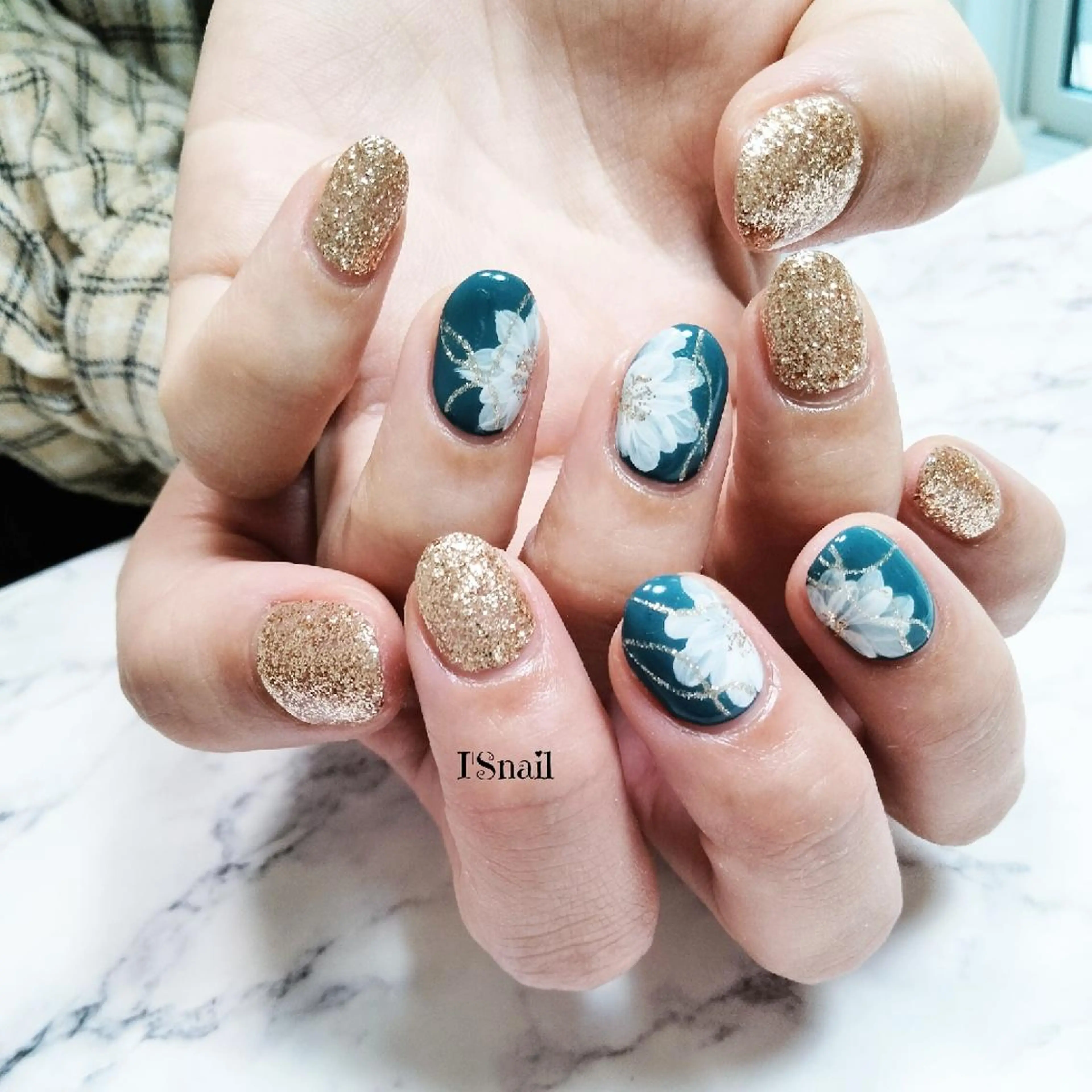 ネイル アートネイル フラワーネイル I'S nail 佐野のネイルデザイン