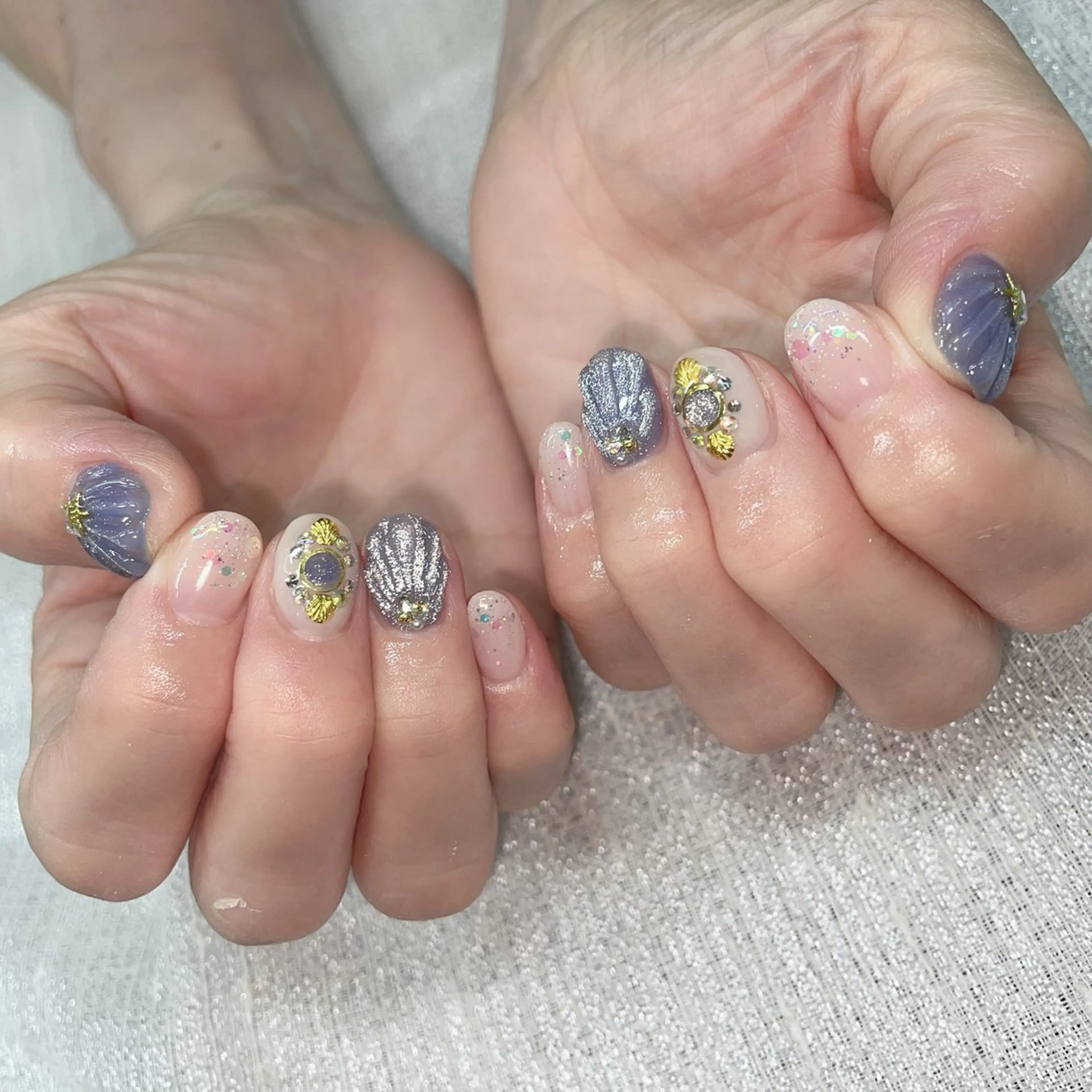 ネイル 夏ネイル 林 ✨syousyouのネイルデザイン