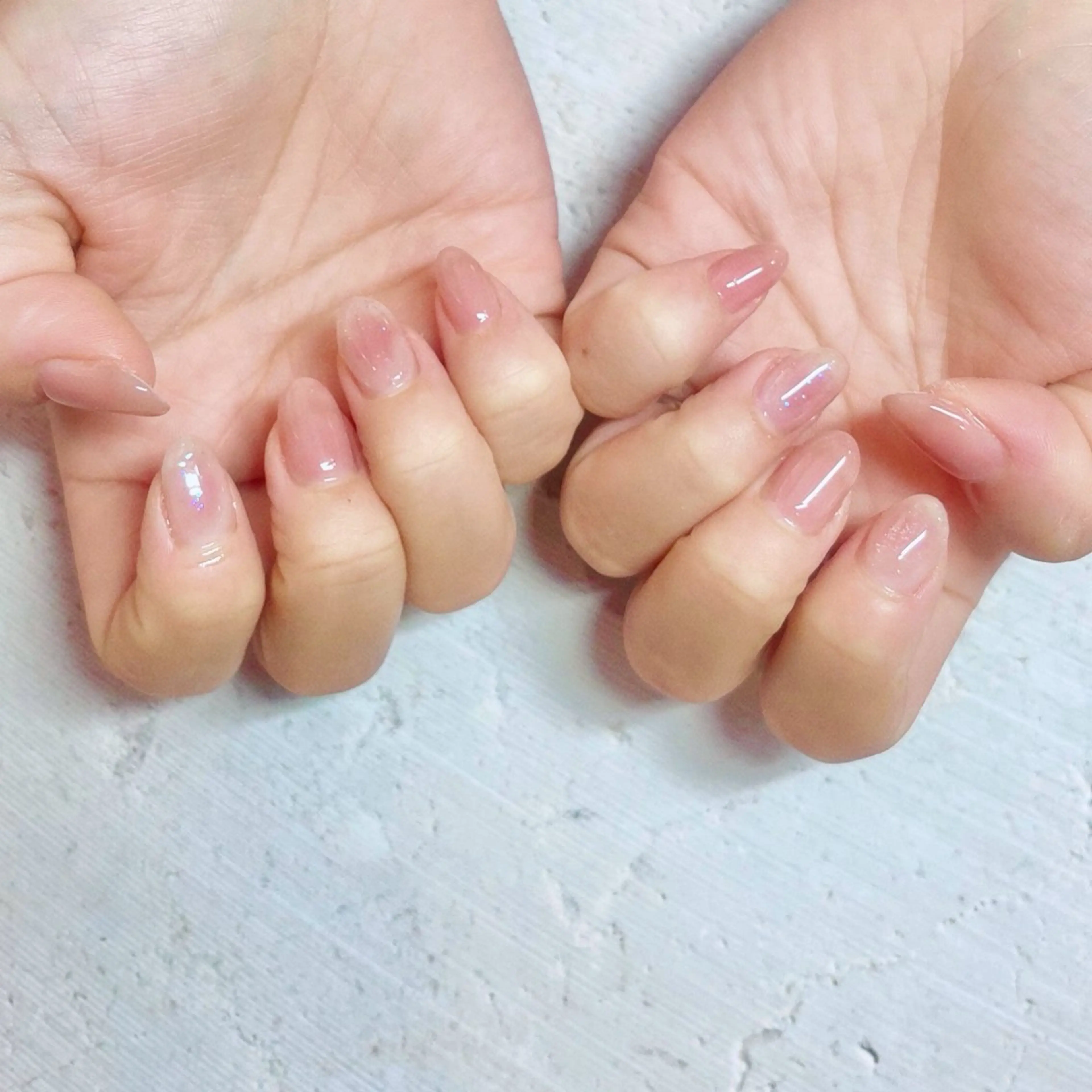 ネイル チークネイル シンプルネイル ハンドネイル nail patio yukiのネイルデザイン