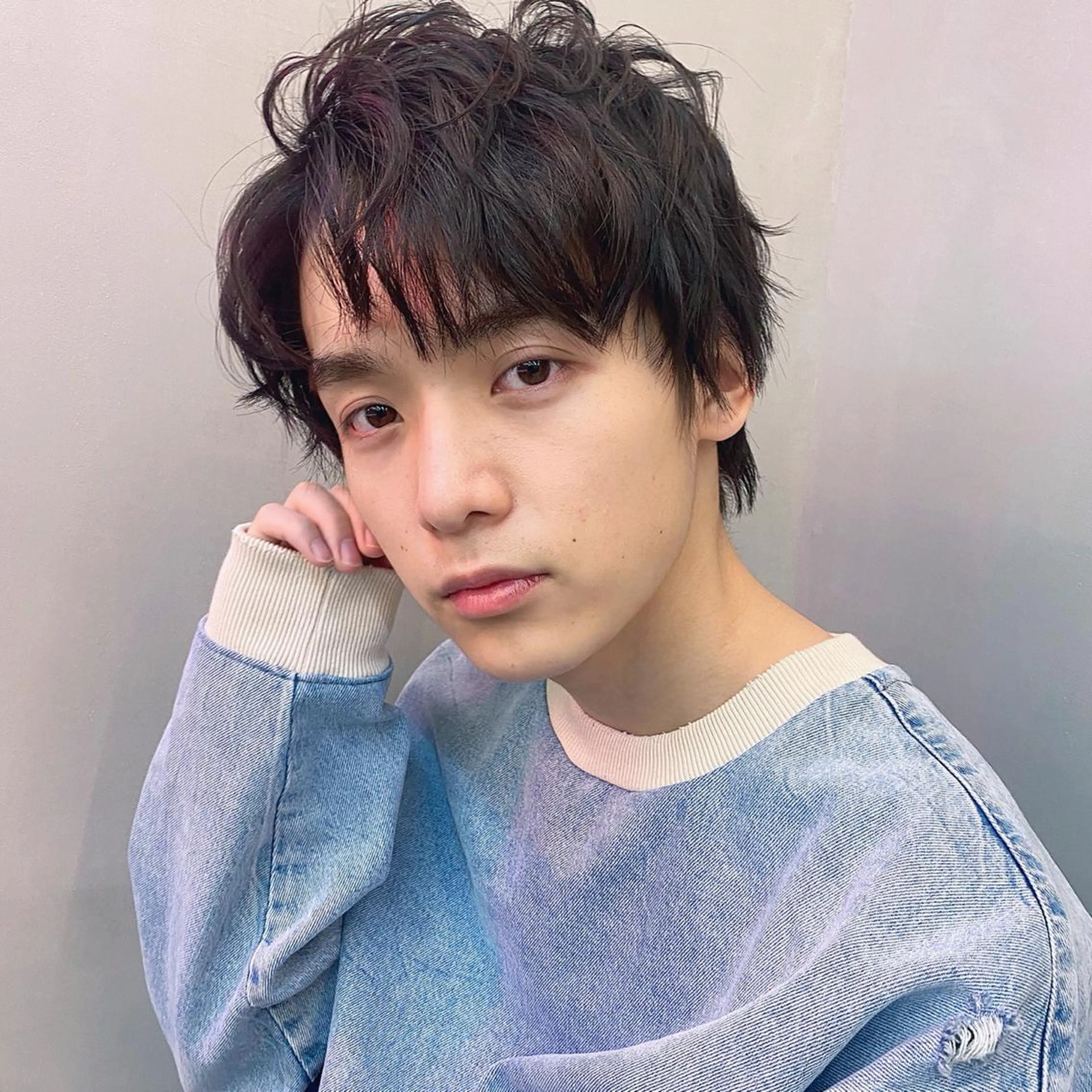 メンズ 岡野 静華のヘアスタイル