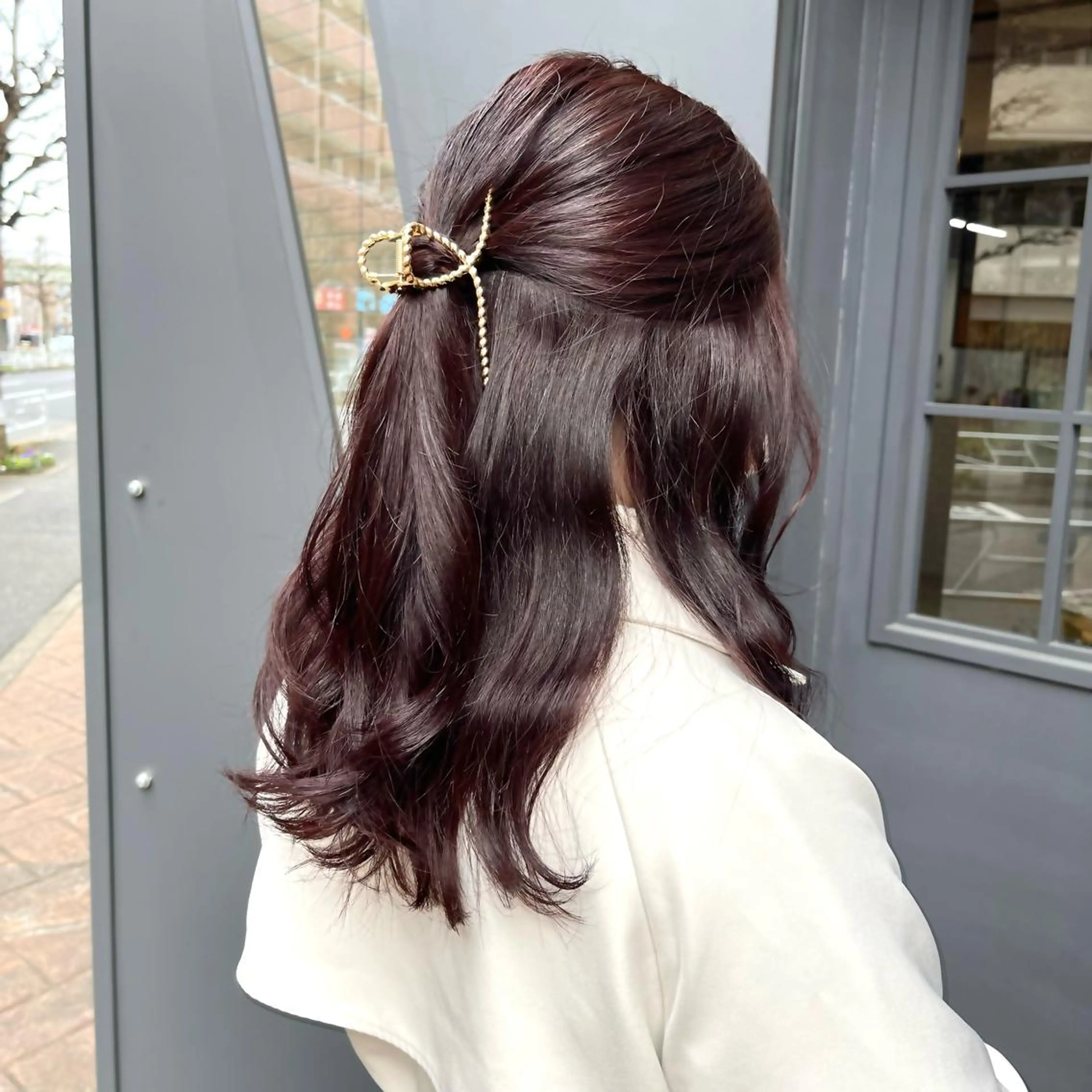 カラー ピンクカラー ヘアカラー ROCCOeast Rukaのヘアスタイル