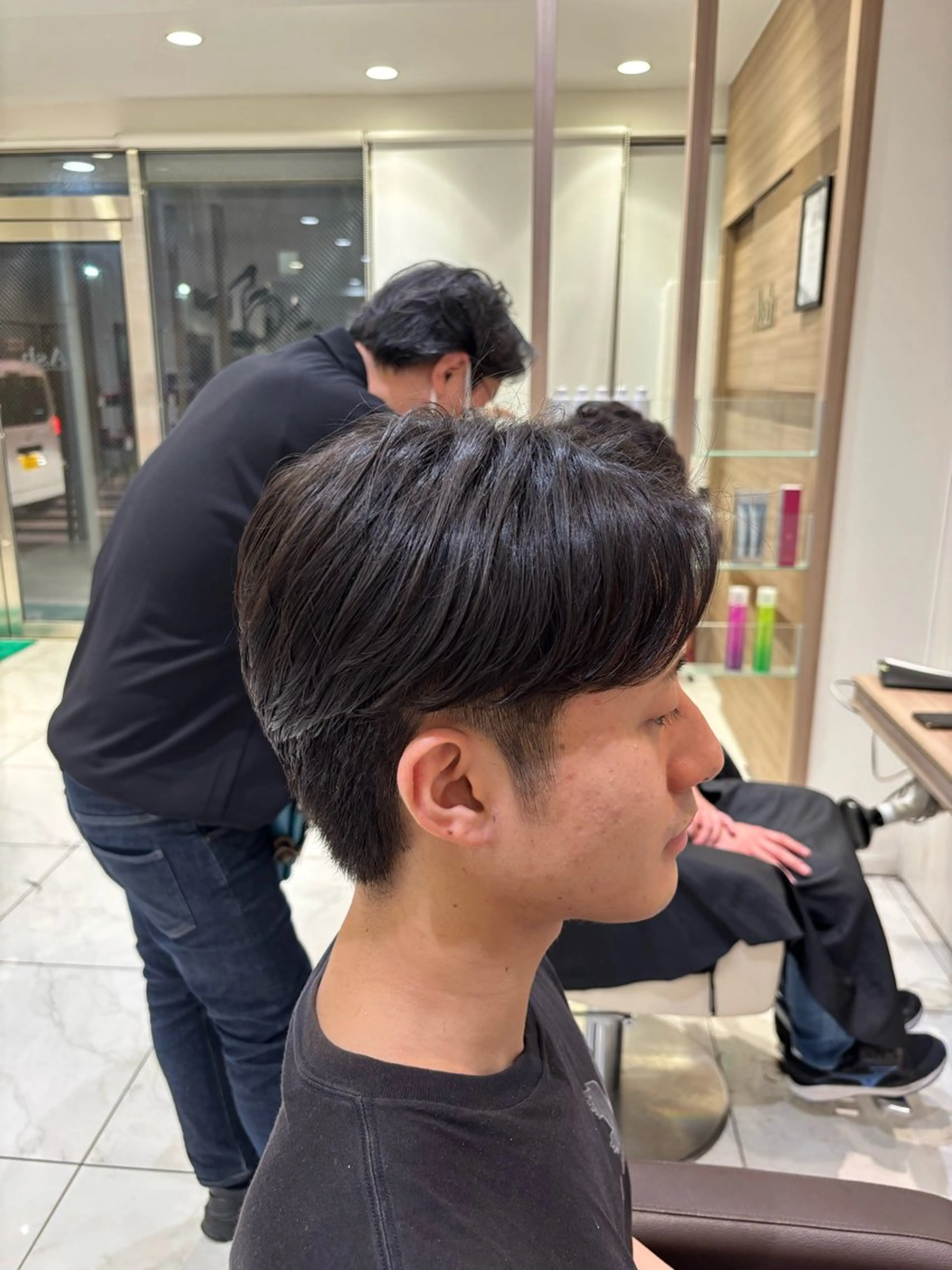 パーマ メンズ メンズパーマ ニュアンスパーマ カット パーマ 山本 侑平のヘアスタイル