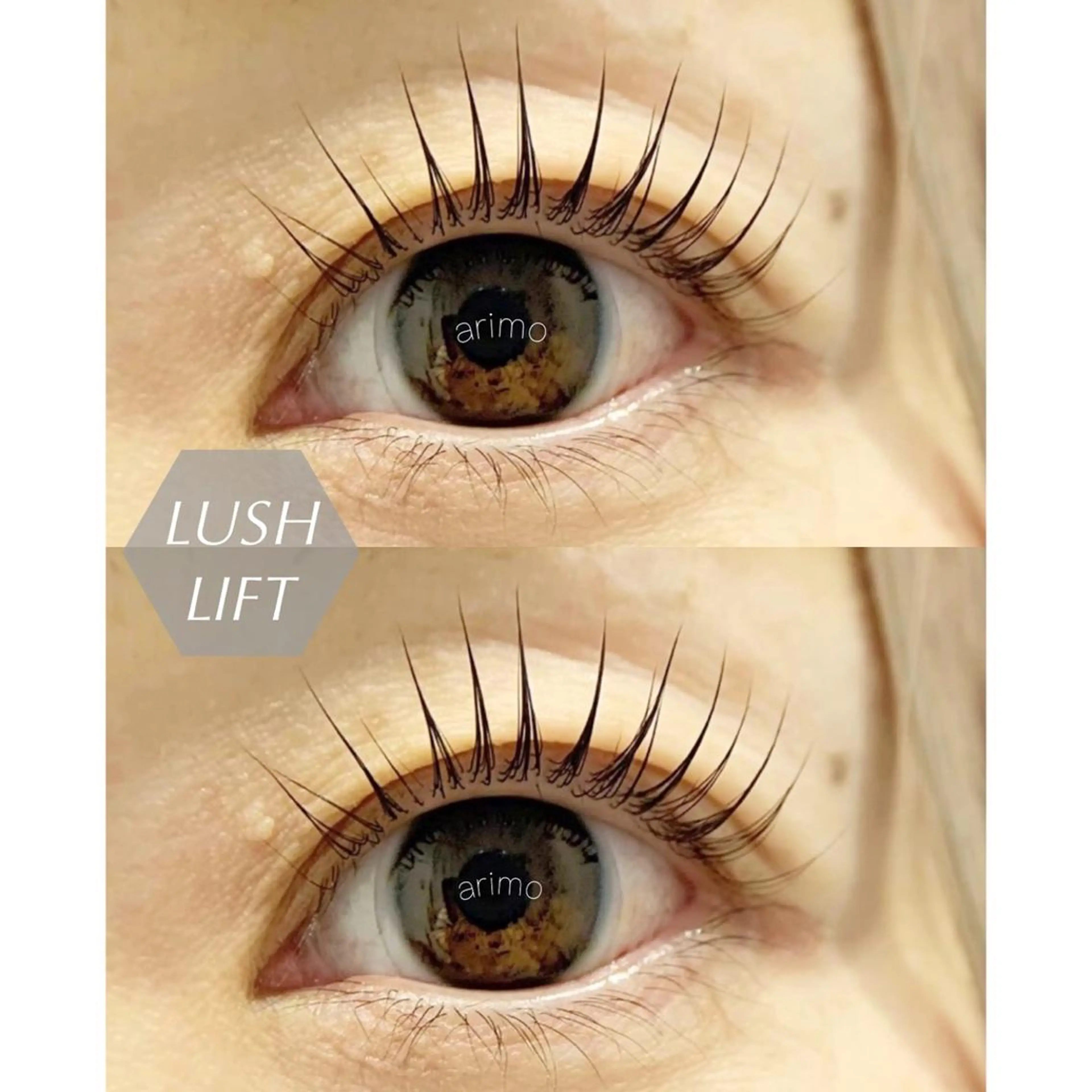 マツエク・マツパ 一重×まつ毛パーマ マツパ arimo hair&eyelash所属・arimo アイリスト右原のマツエク・マツパデザイン