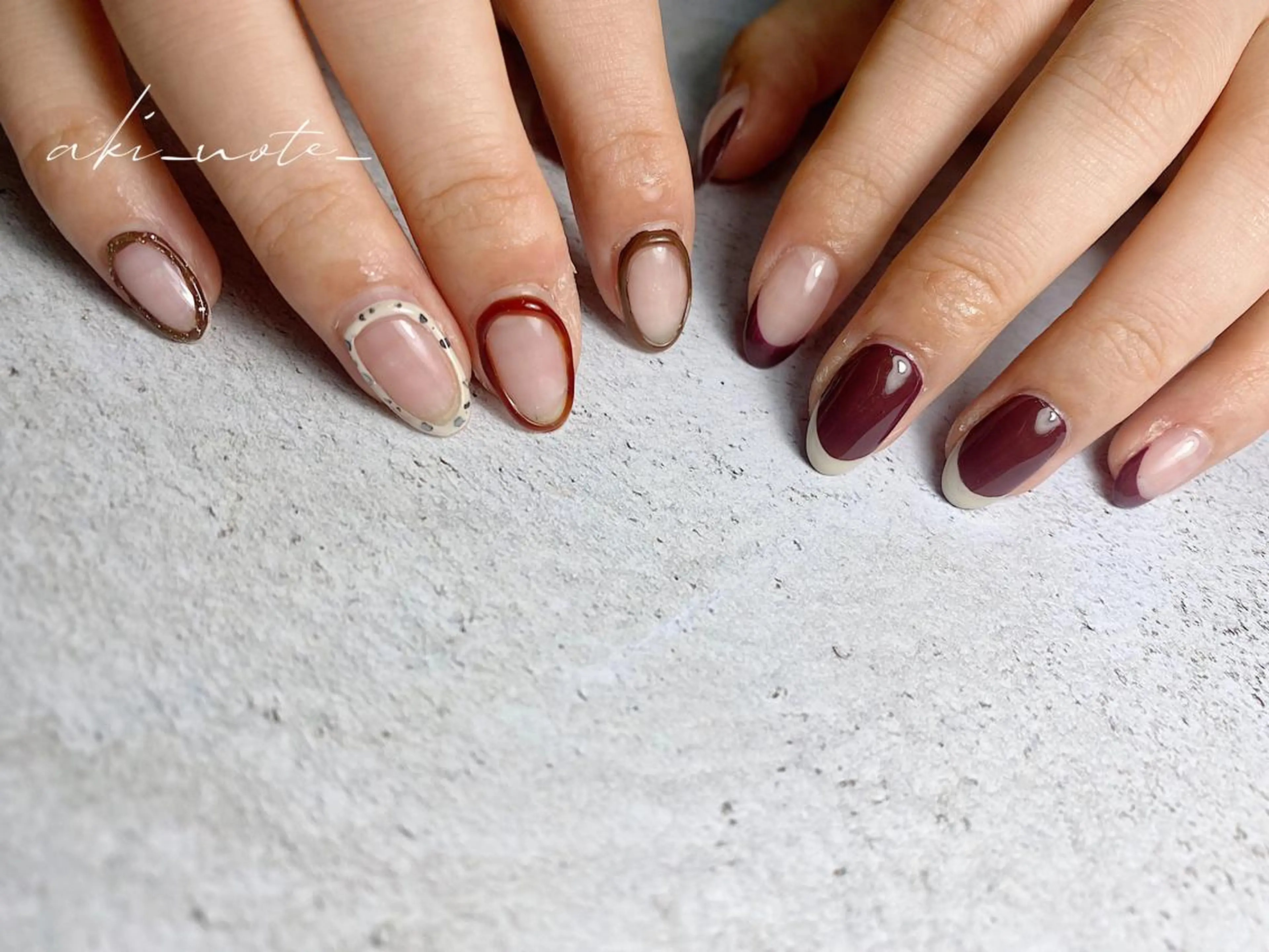 ネイル ハンドネイル フットネイル GRANDE大須 栄/店長 aki🌙のネイルデザイン