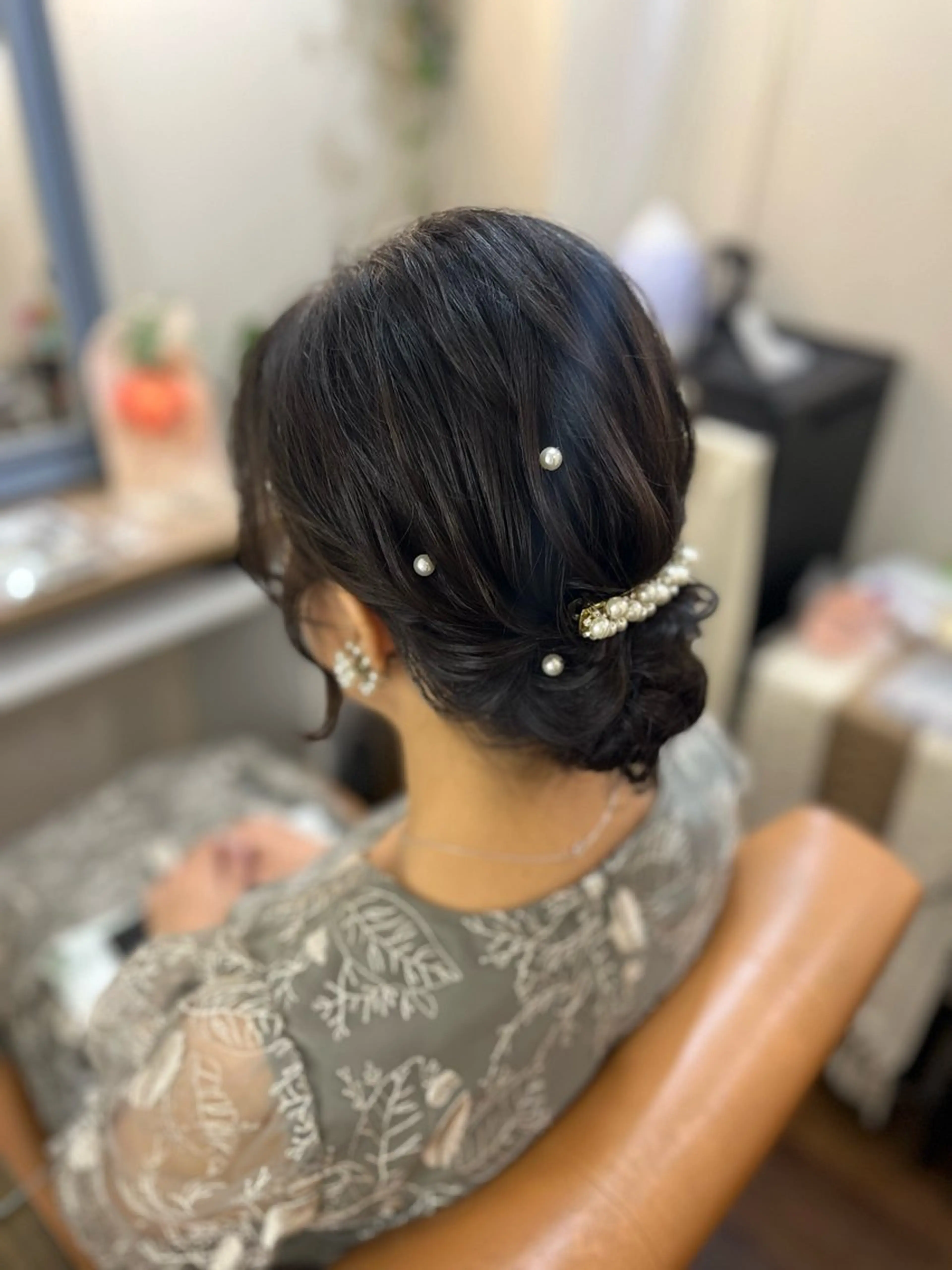 ヘアアレンジ 似合わせヘアメイク 💐オダギリチアキのヘアスタイル