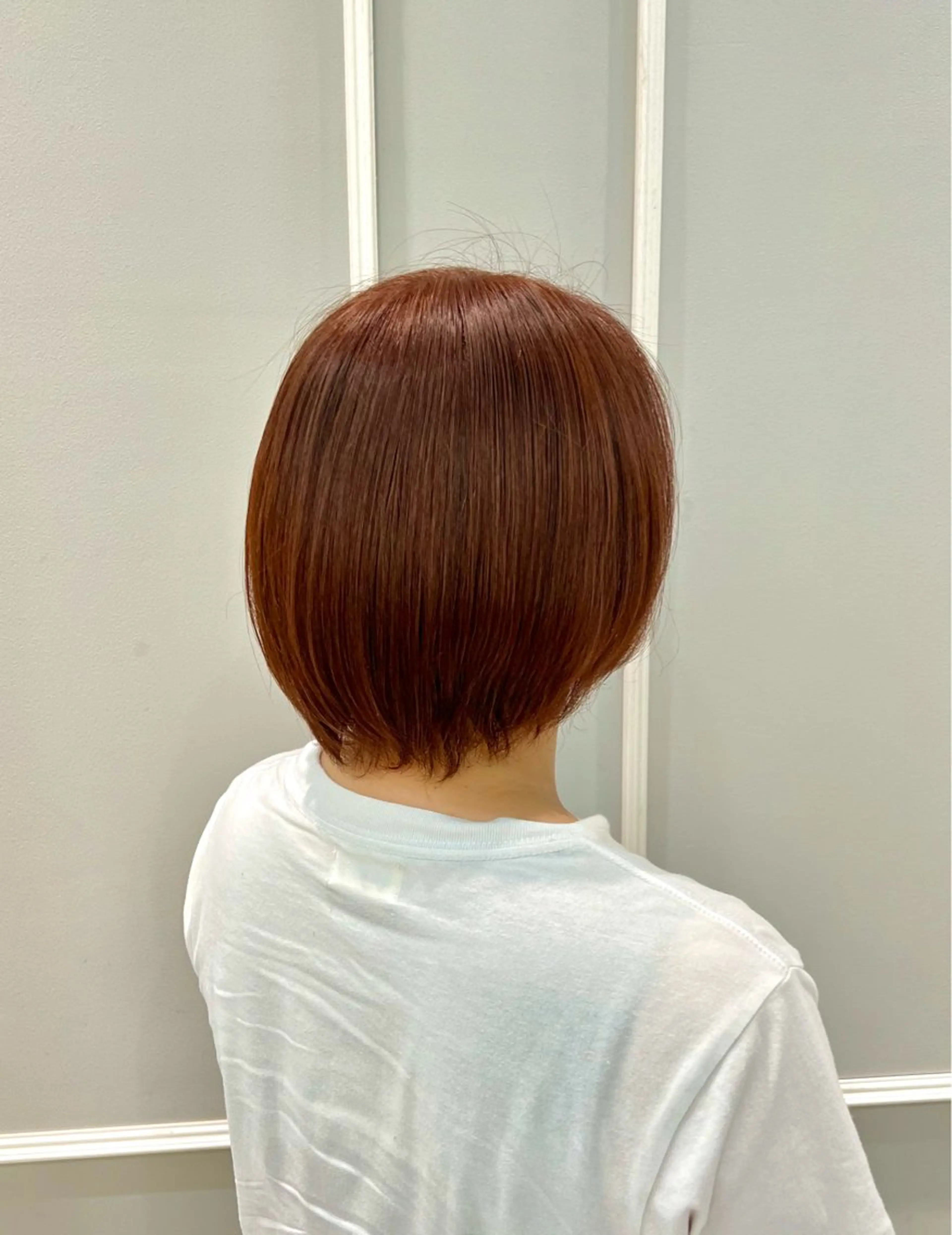 ショート ヘアカラー 💜 市川 桃子 💜のヘアスタイル