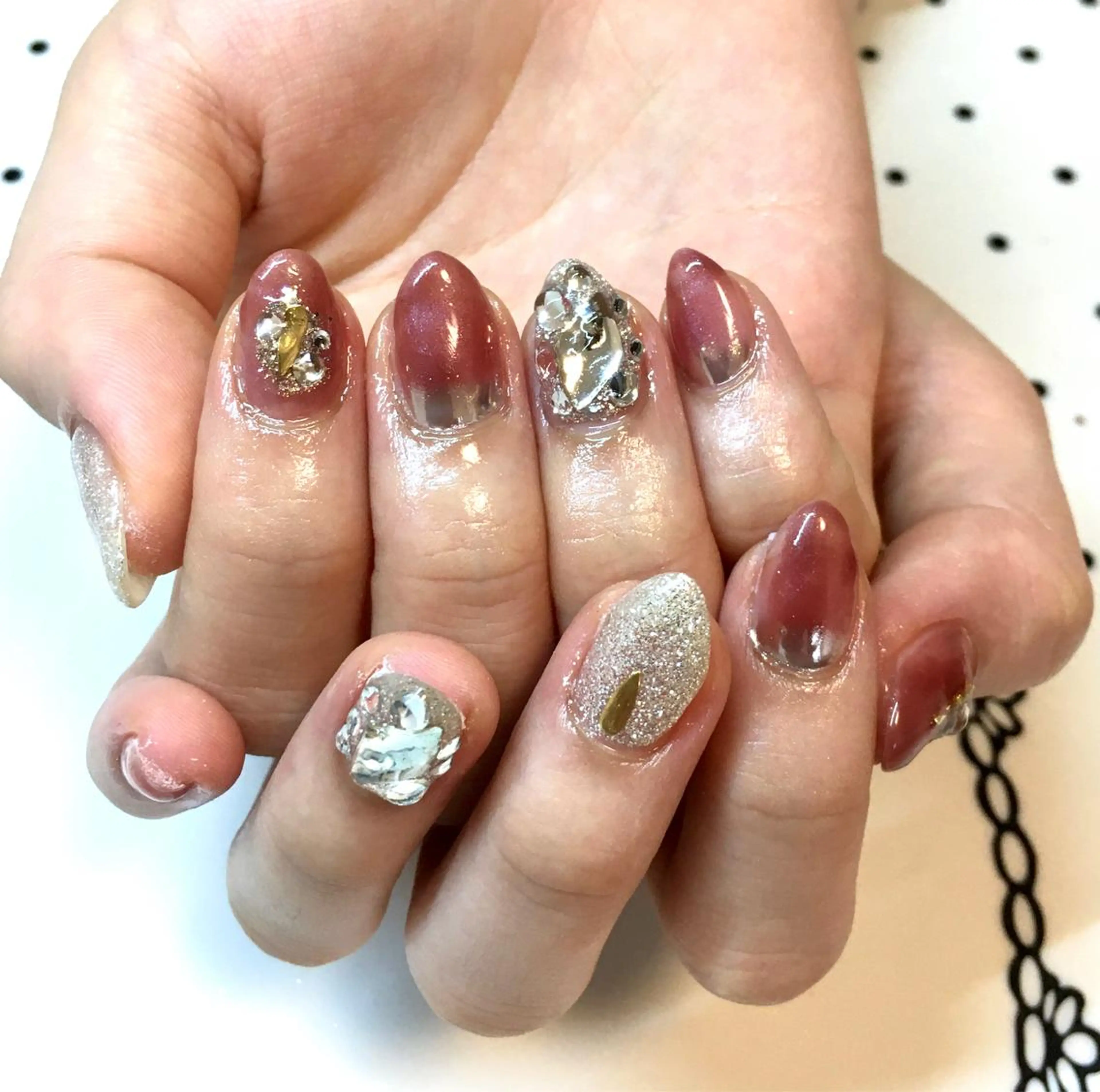ネイル ハンドネイル nailsalon sugarr所属・nailist cocoのネイルデザイン