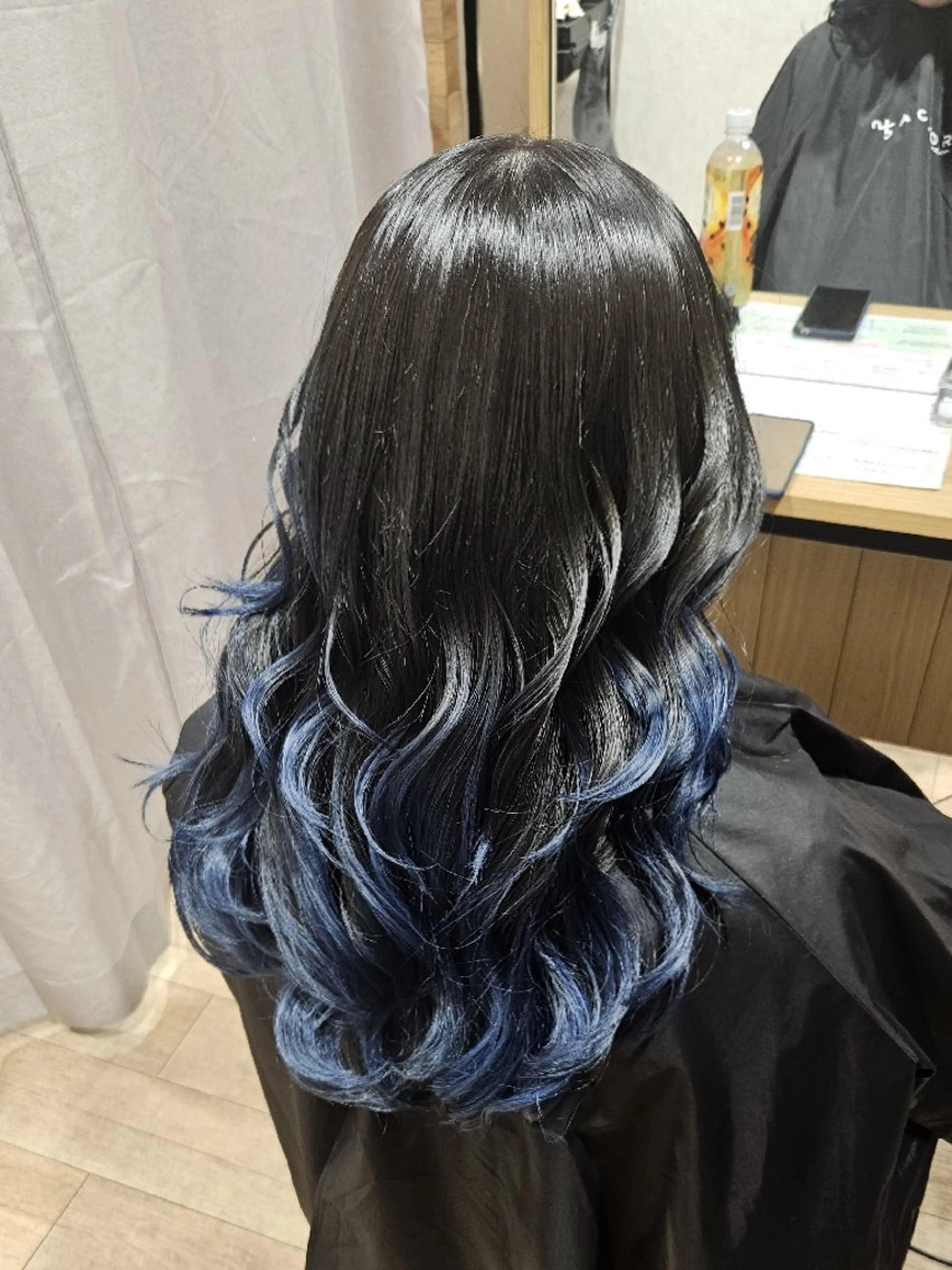 ロング カラー ハイレイヤー レイヤーカット ヘアカラー トリートメント ACTOR所属・外戸口未優利 /ケドグチミユリのヘアスタイル