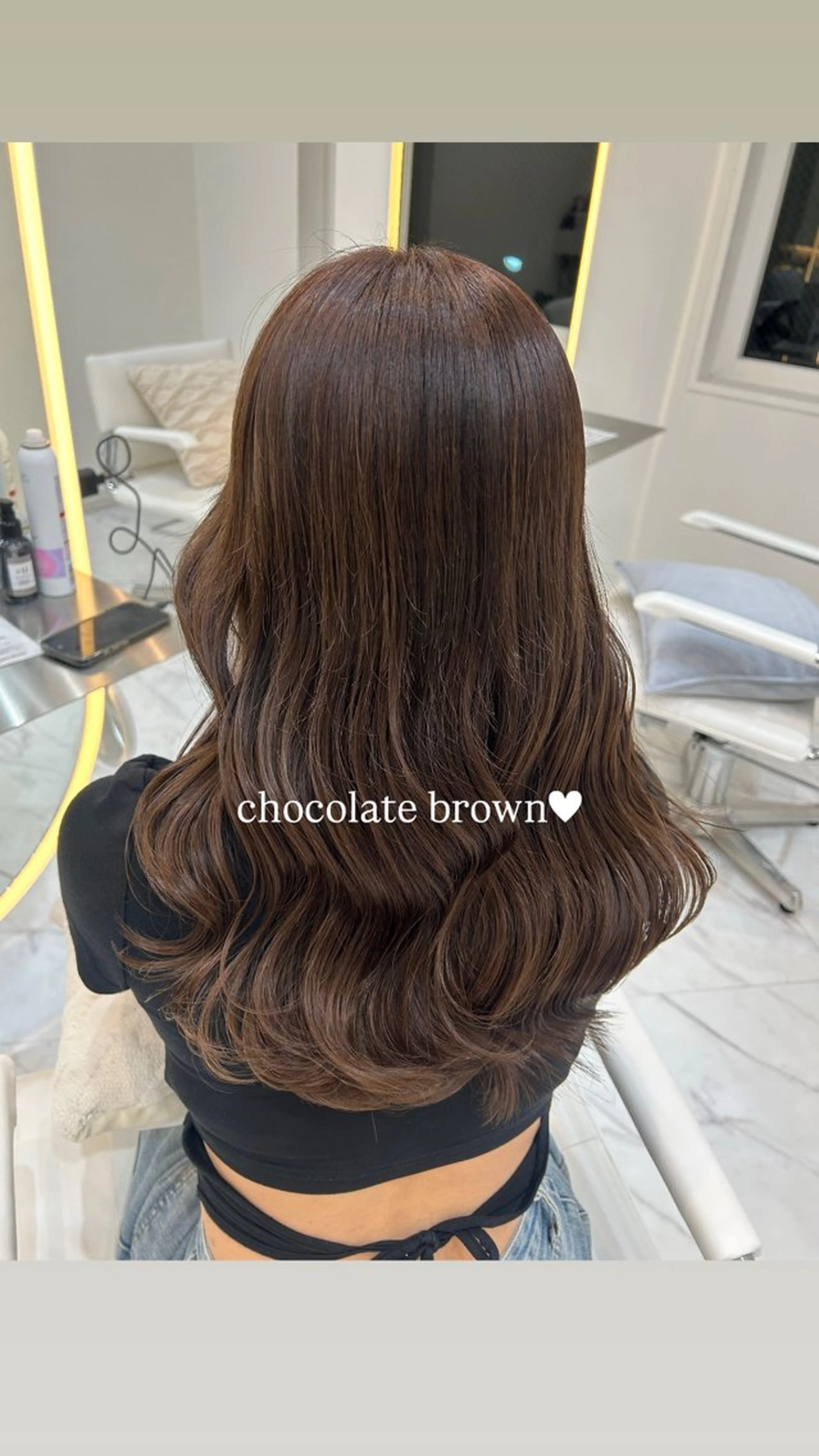 カラー ヘアカラー トリートメント RISA /銀座のヘアスタイル