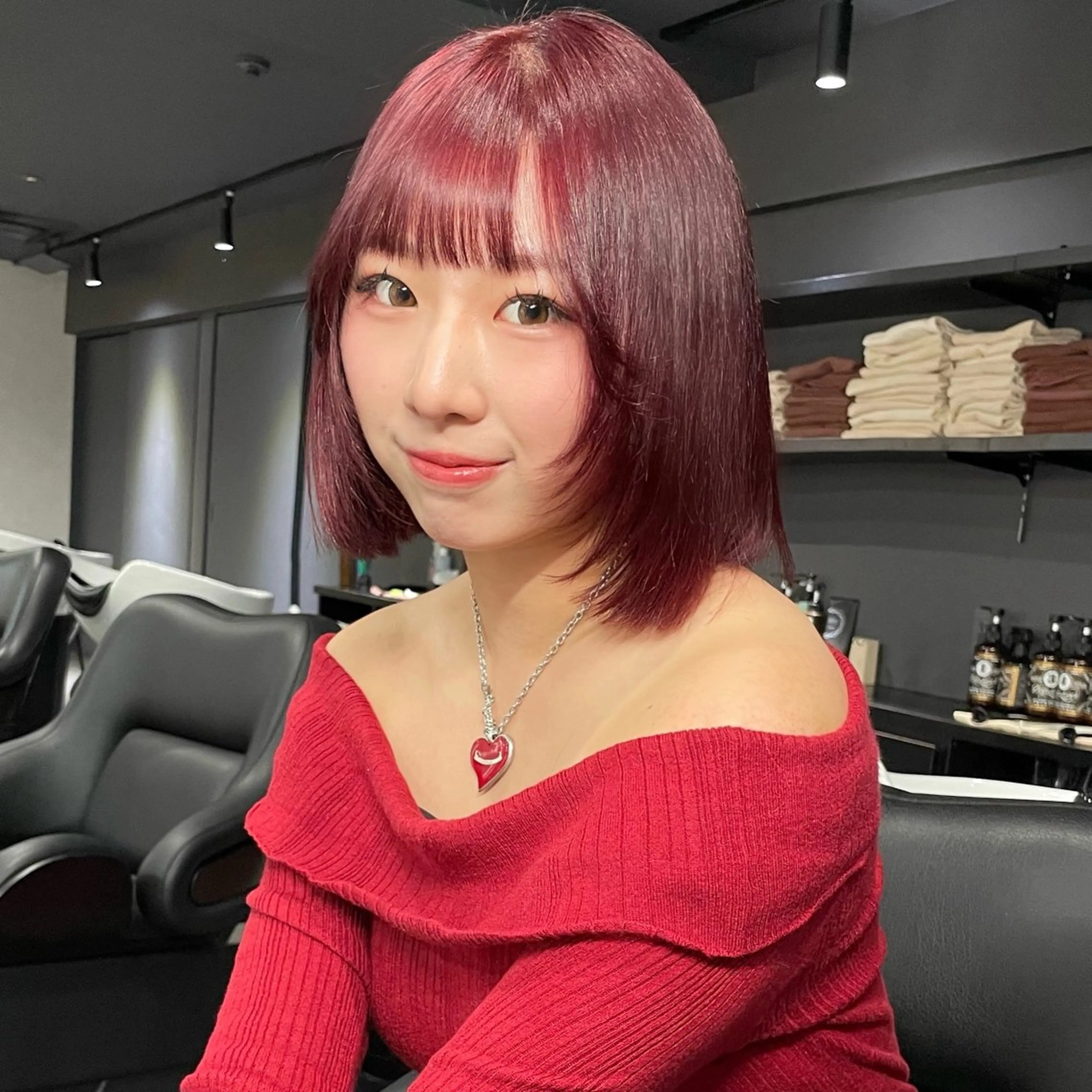 ショート カラー ブリーチ ダブルカラー ブリーチなしカラー 髪質改善 カット ヘアカラー レイヤー /髪質改善/ariのヘアスタイル