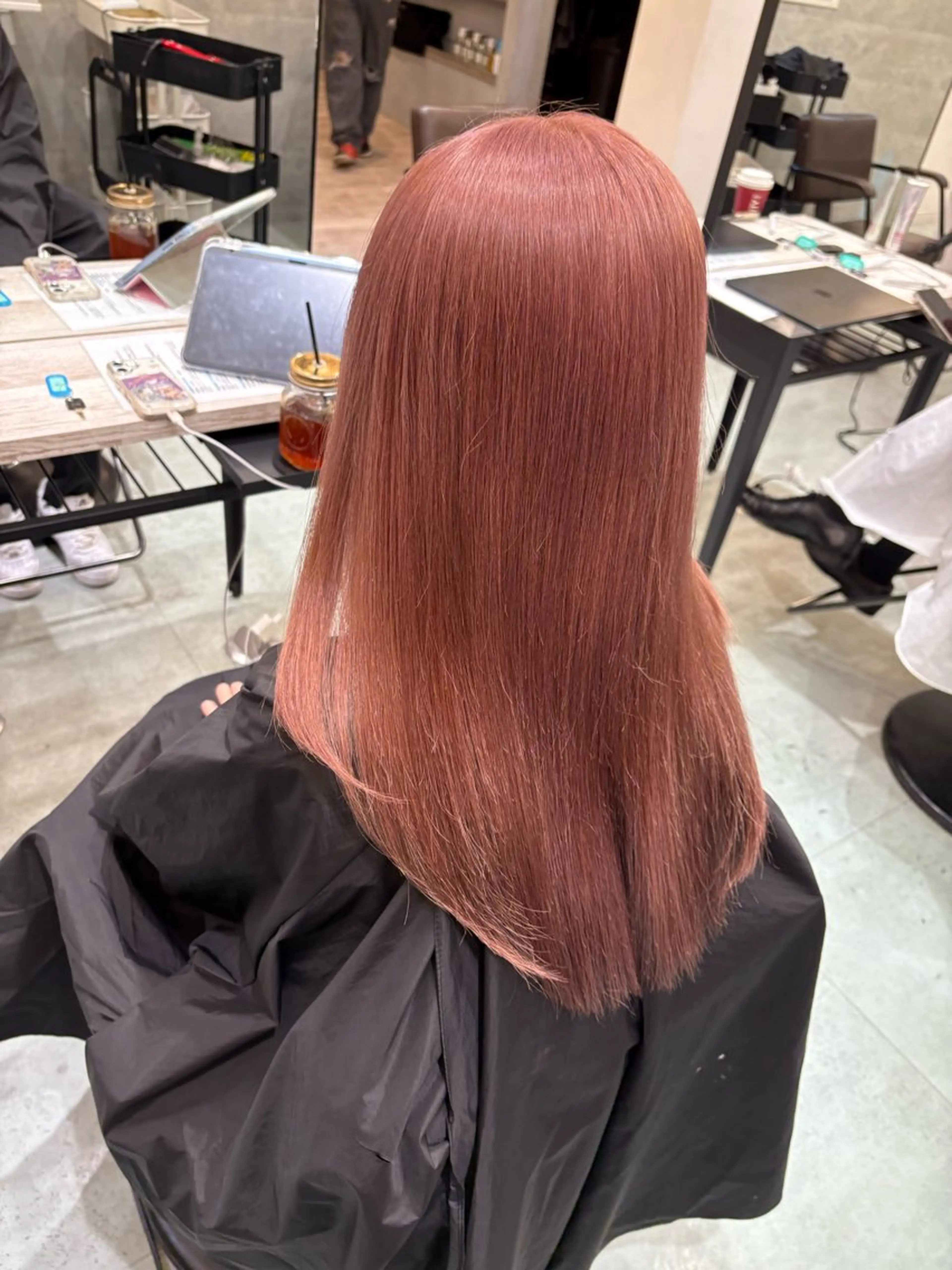 セミロング ヘアカラー ケアブリーチ🌟 ♢WATARU♢のヘアスタイル