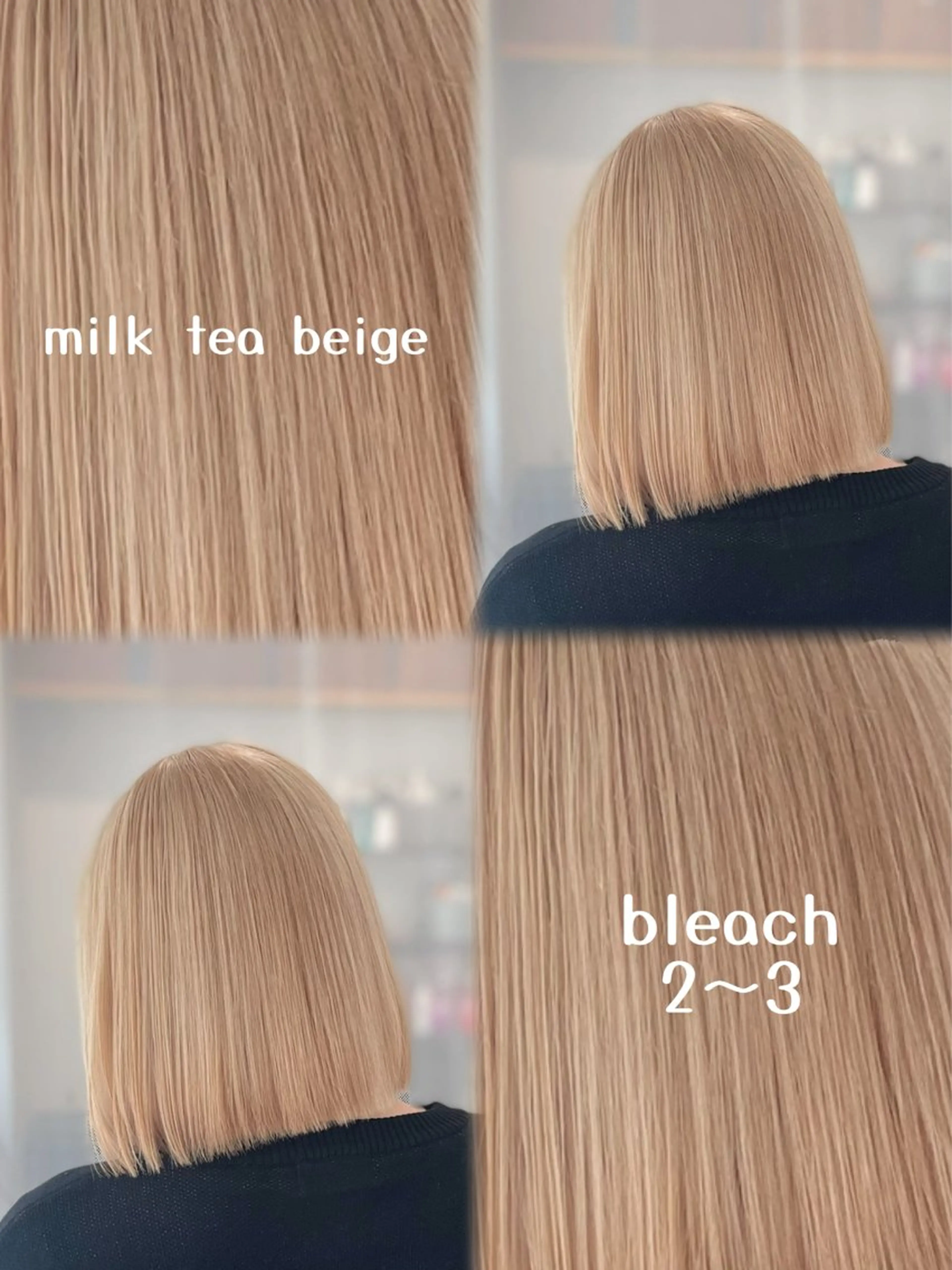 ミディアム カラー ヘアカラー トリートメント GaKu/ハイトーン /ブリーチ/ブロンドのヘアスタイル