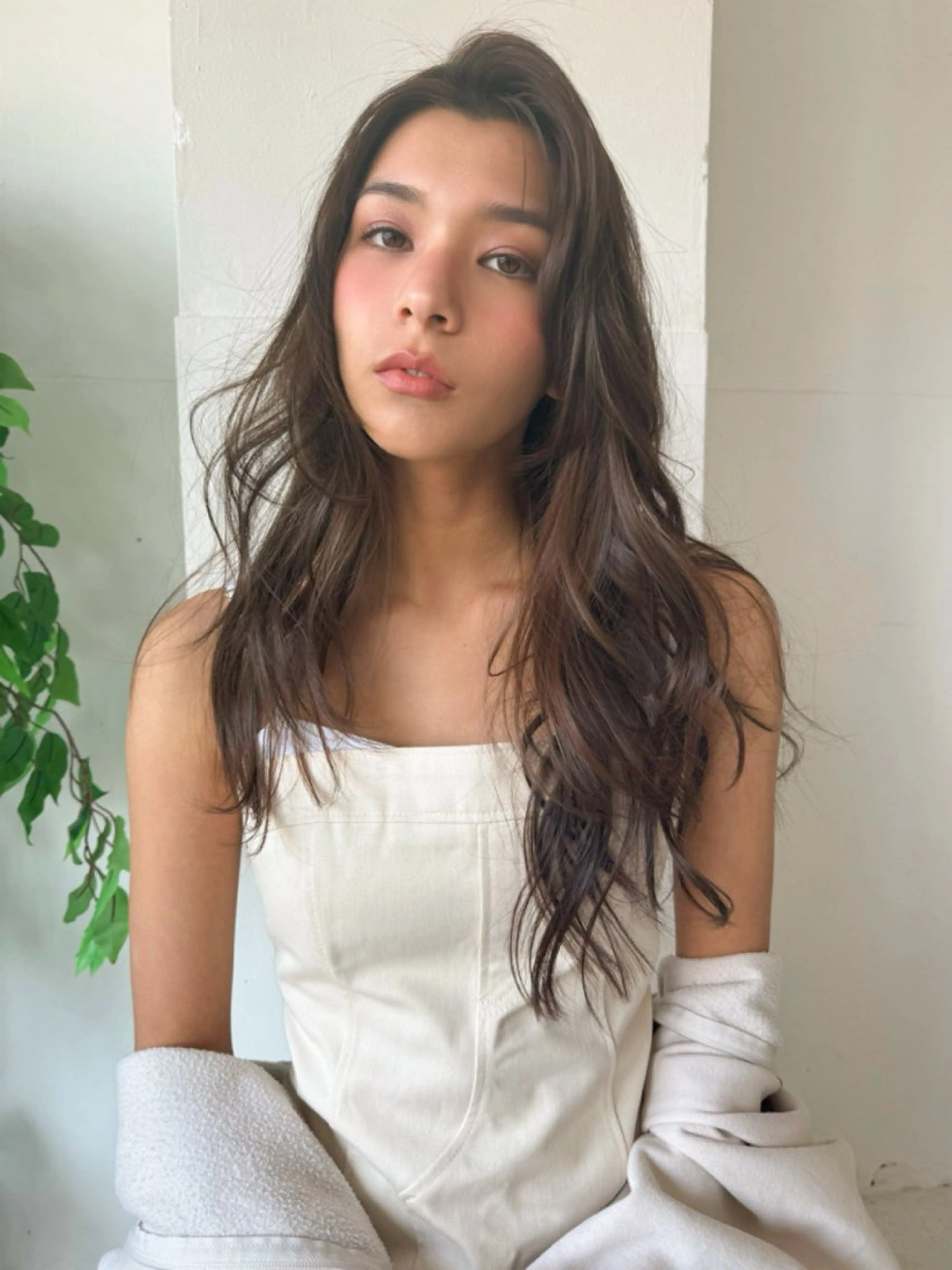 ロング カラー レイヤーカット ナガミネアリサ/ 学芸大学/海外ヘアのヘアスタイル