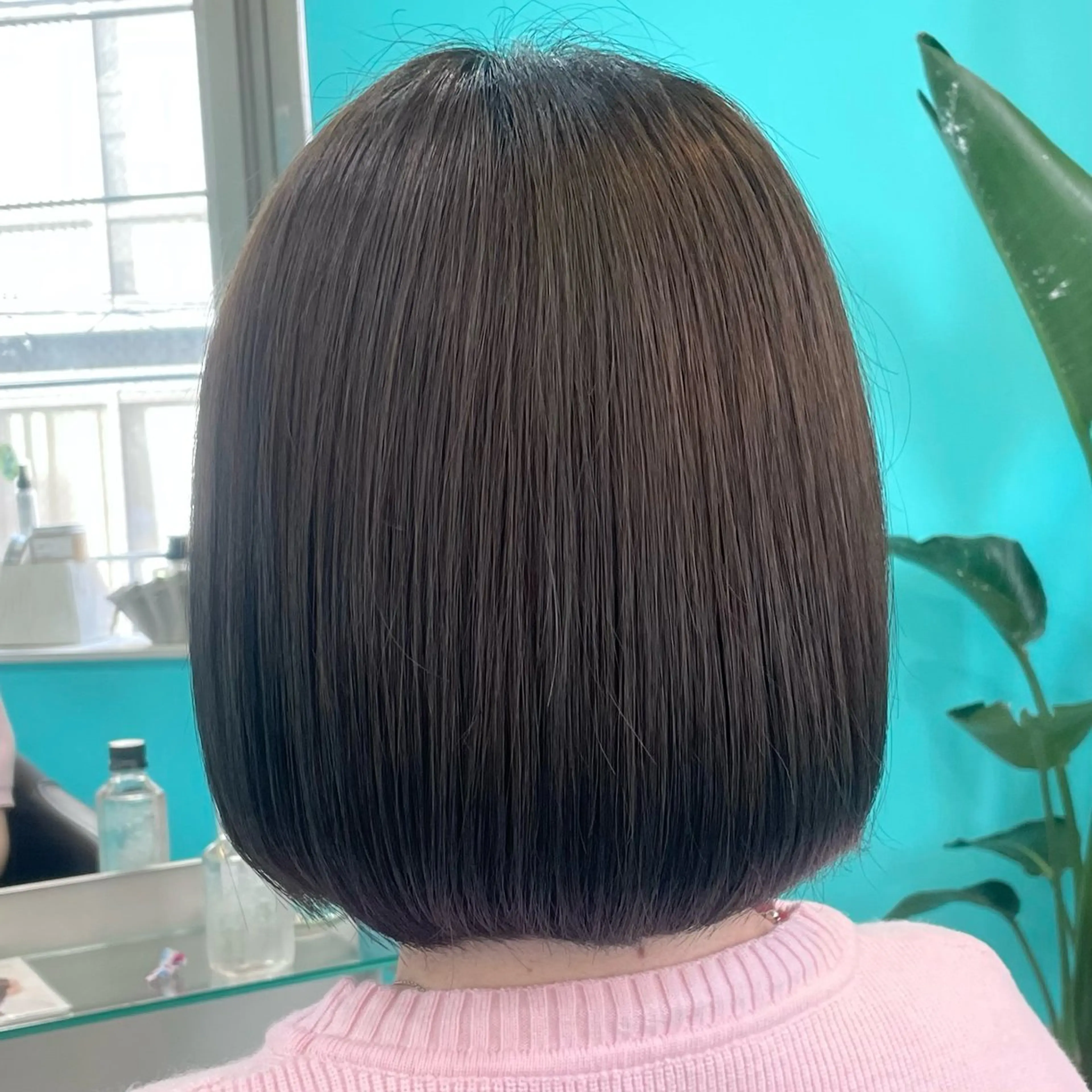 ショート カラー アッシュ アッシュグレー Natsuki‎🤍 透明感×艶カラー🫧のヘアスタイル