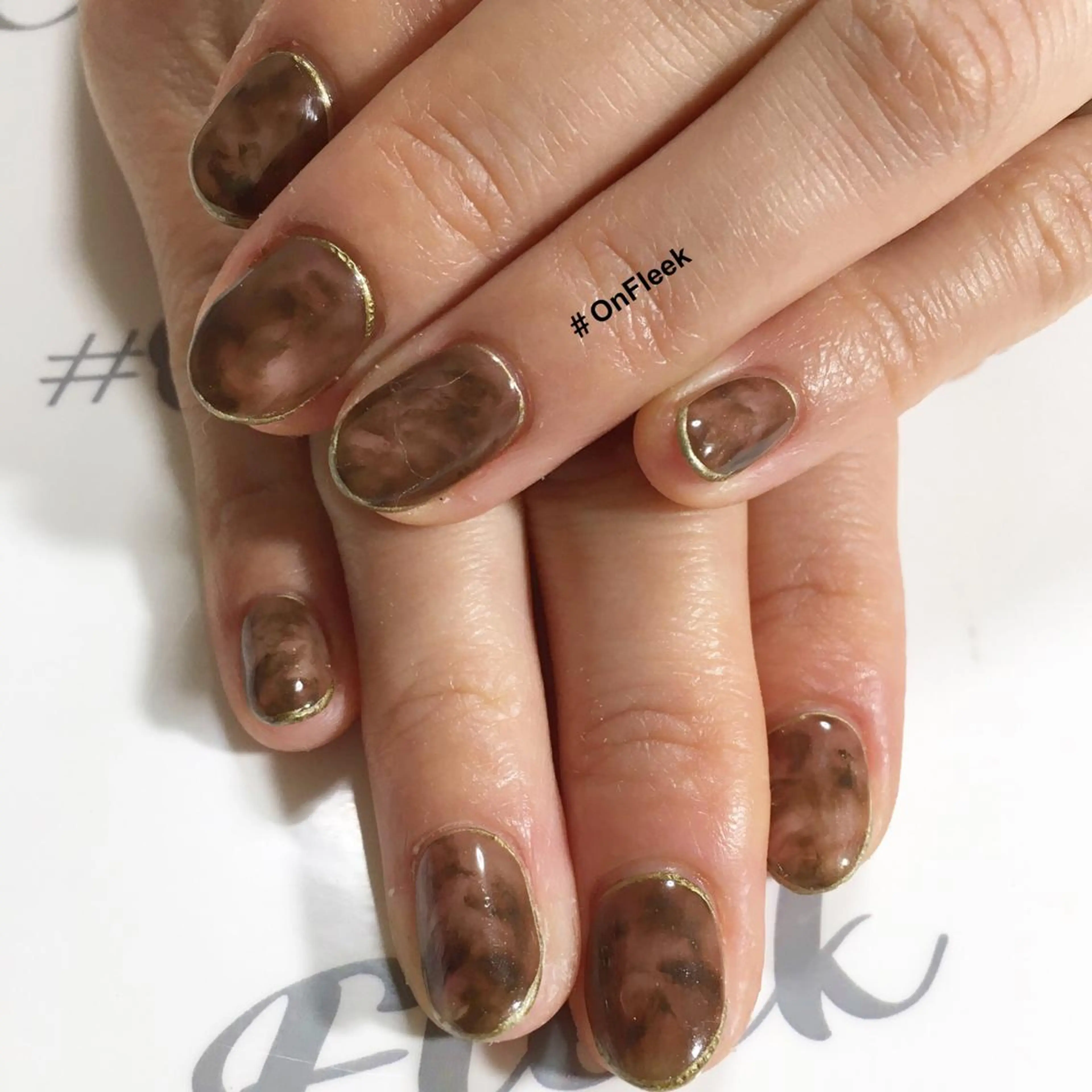ネイル NailSalon ＃OnFleekのネイルデザイン