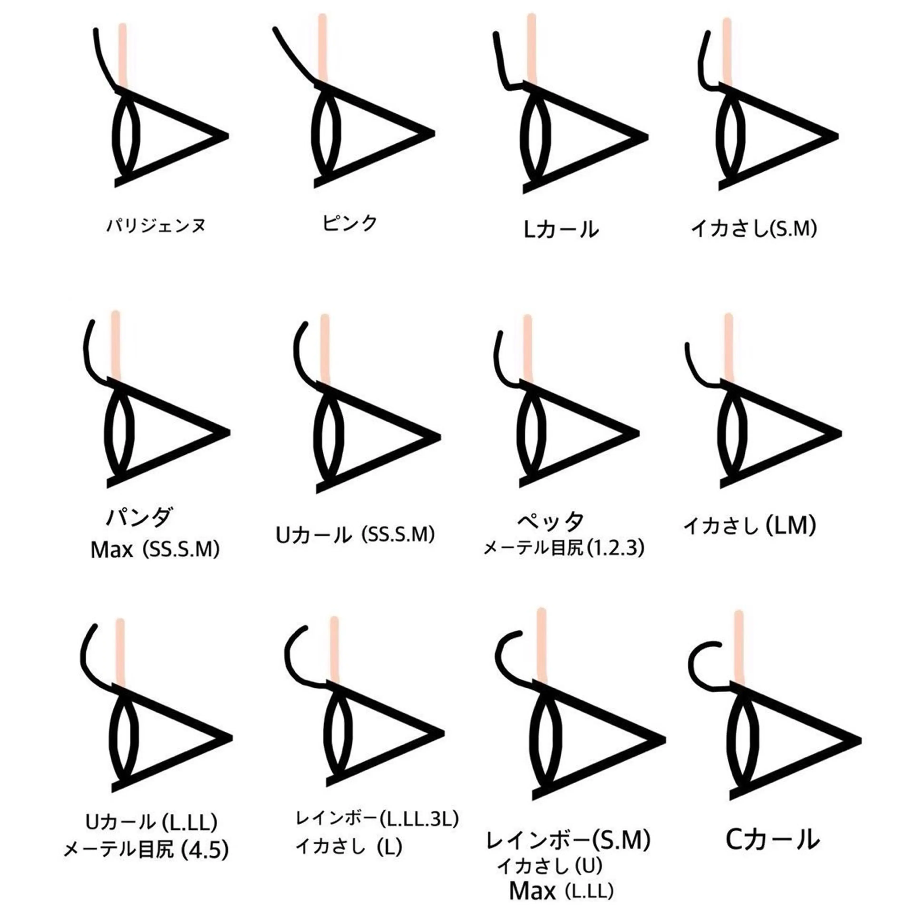 マツエク・マツパ RAIMU🪽 SSINSTUDIOのマツエク・マツパデザイン
